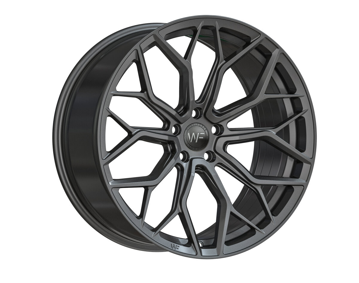 WheelForce HE.1-FF | 21x10.5 ET44 5/114.3 | Dark Steel - Image 1