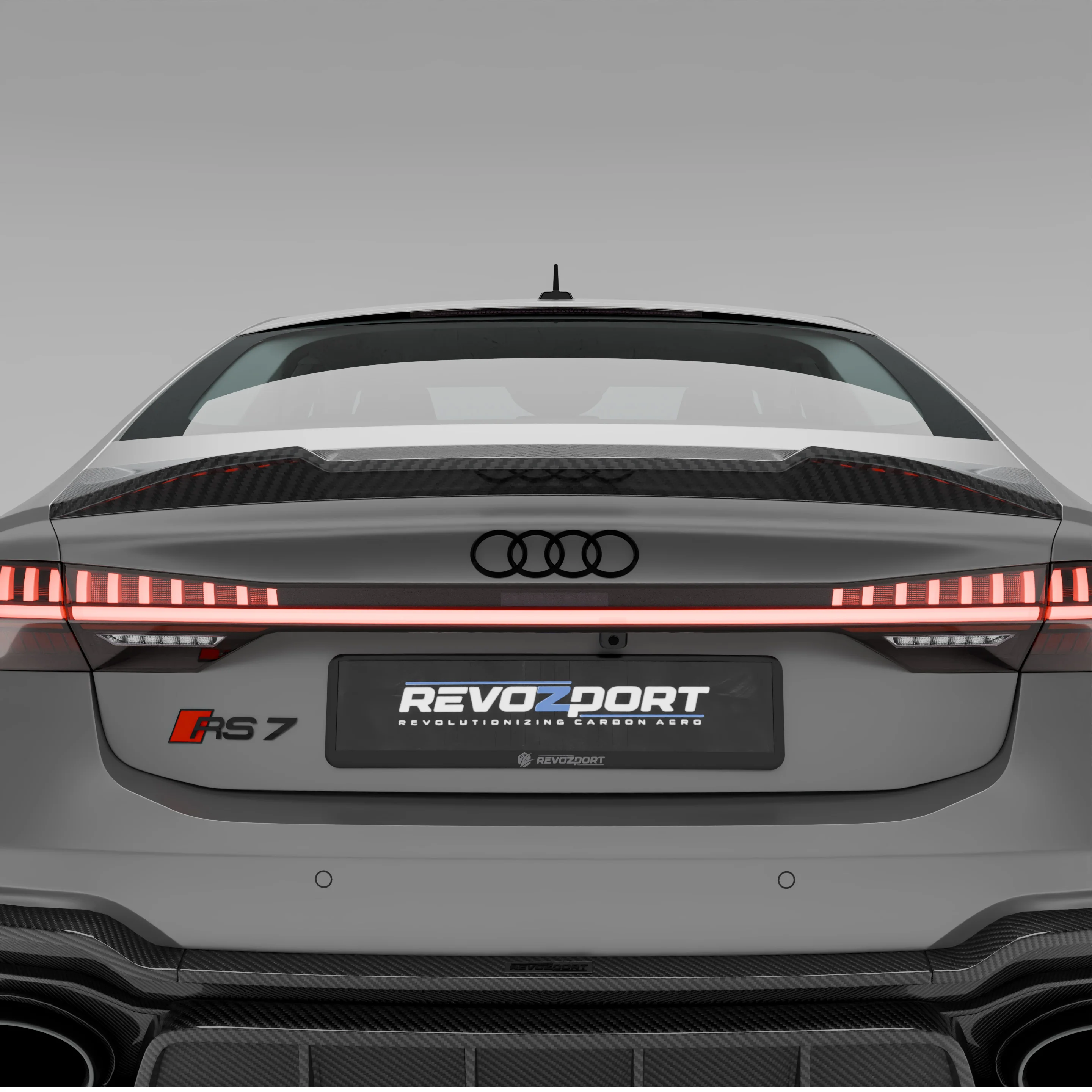 Карбоновий задній спойлер для Audi RS7 C8 thumbnail 8