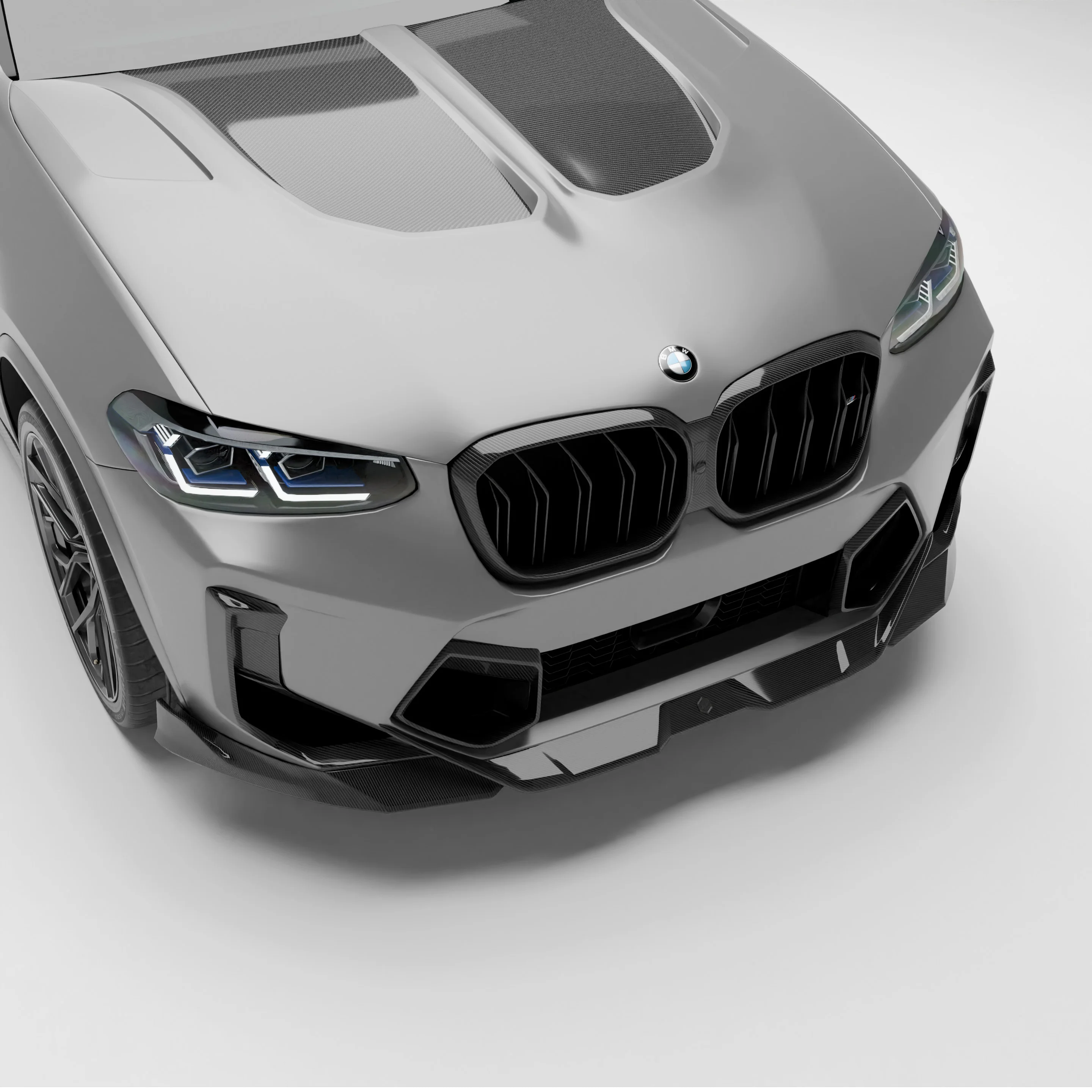 Carbon Fiber Hood for BMW X3M F97 X4M F98 LCI thumbnail 2