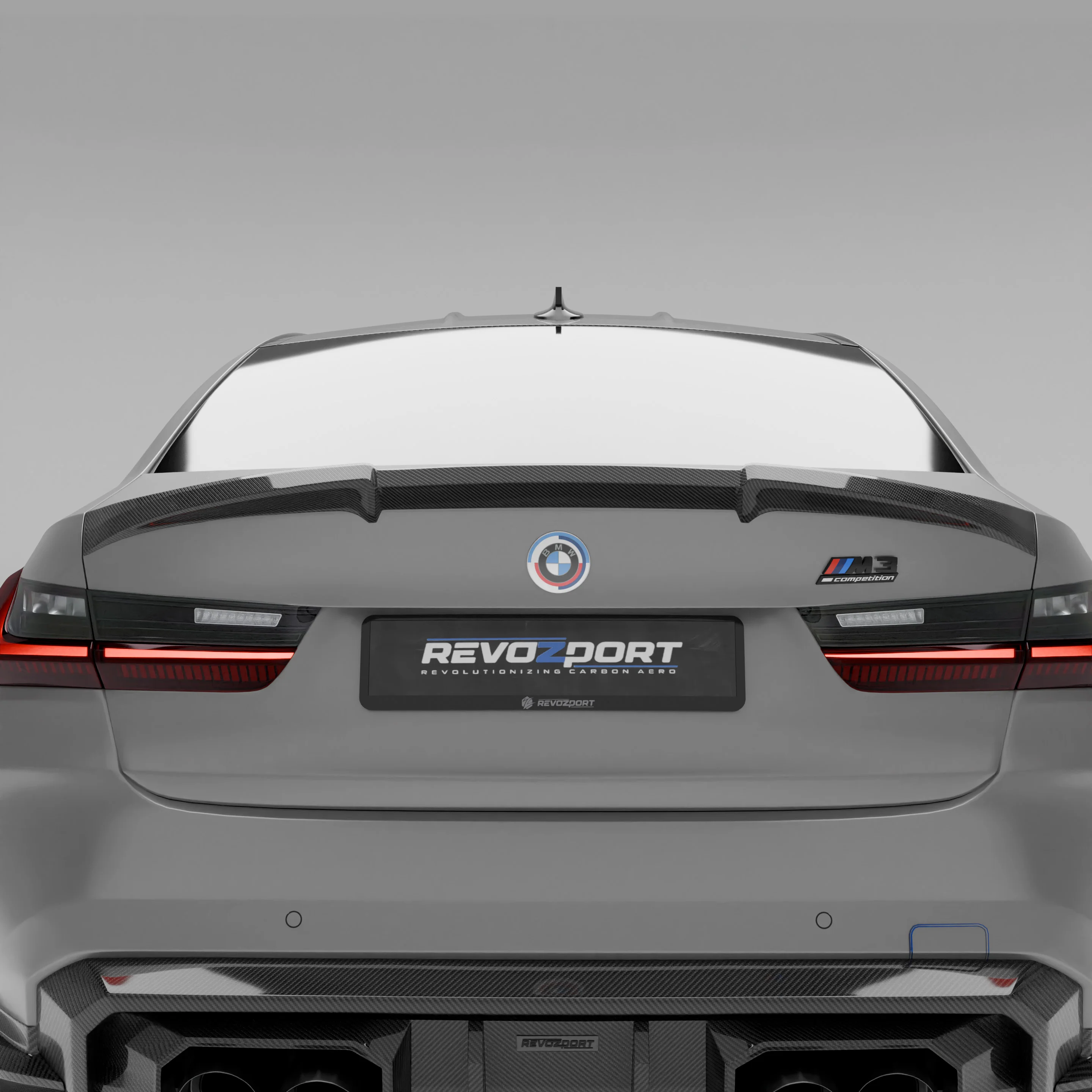 Карбоновий задній спойлер для BMW G80 M3 thumbnail 2
