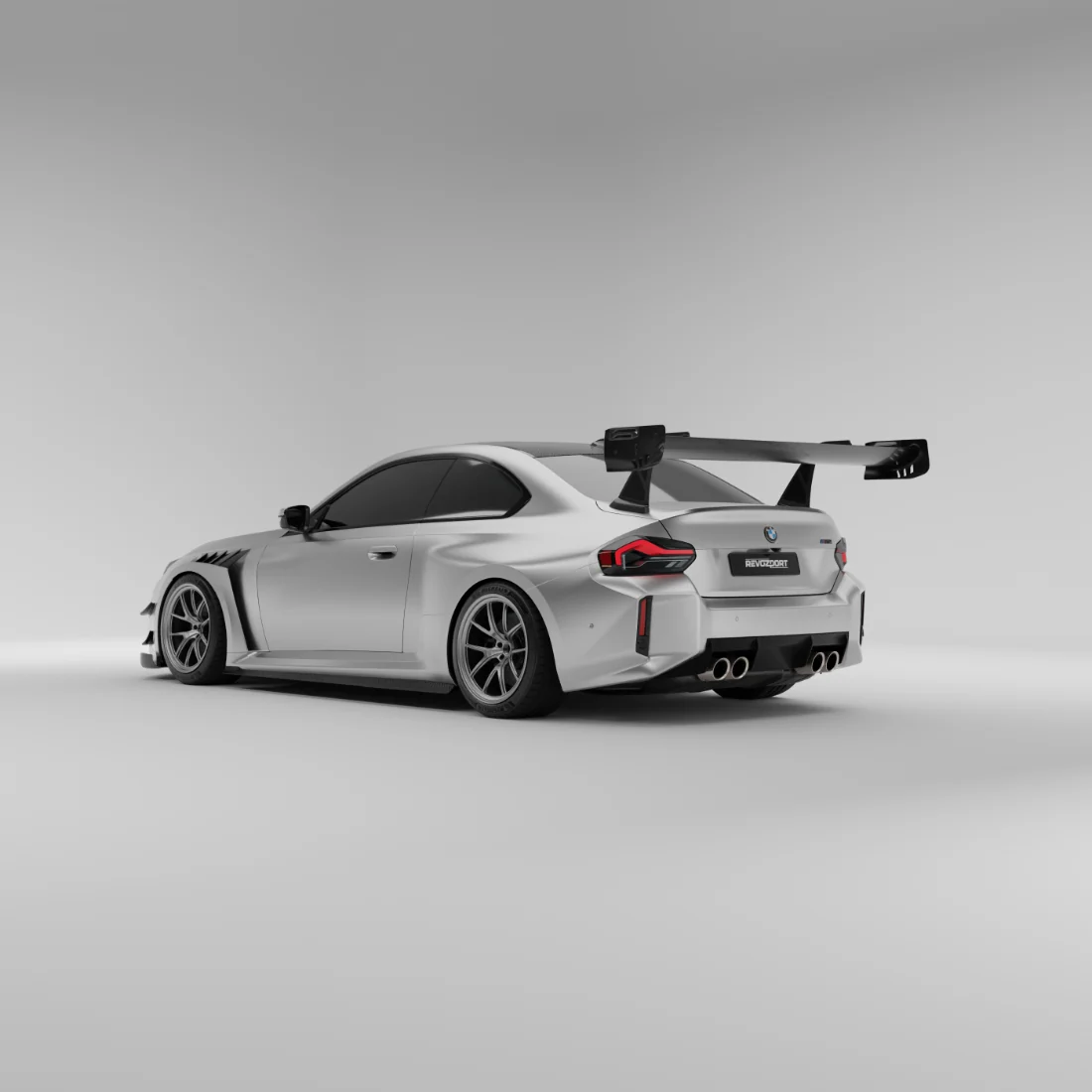 Carbon Fiber Rear Diffuser for BMW G87 M2 thumbnail 9