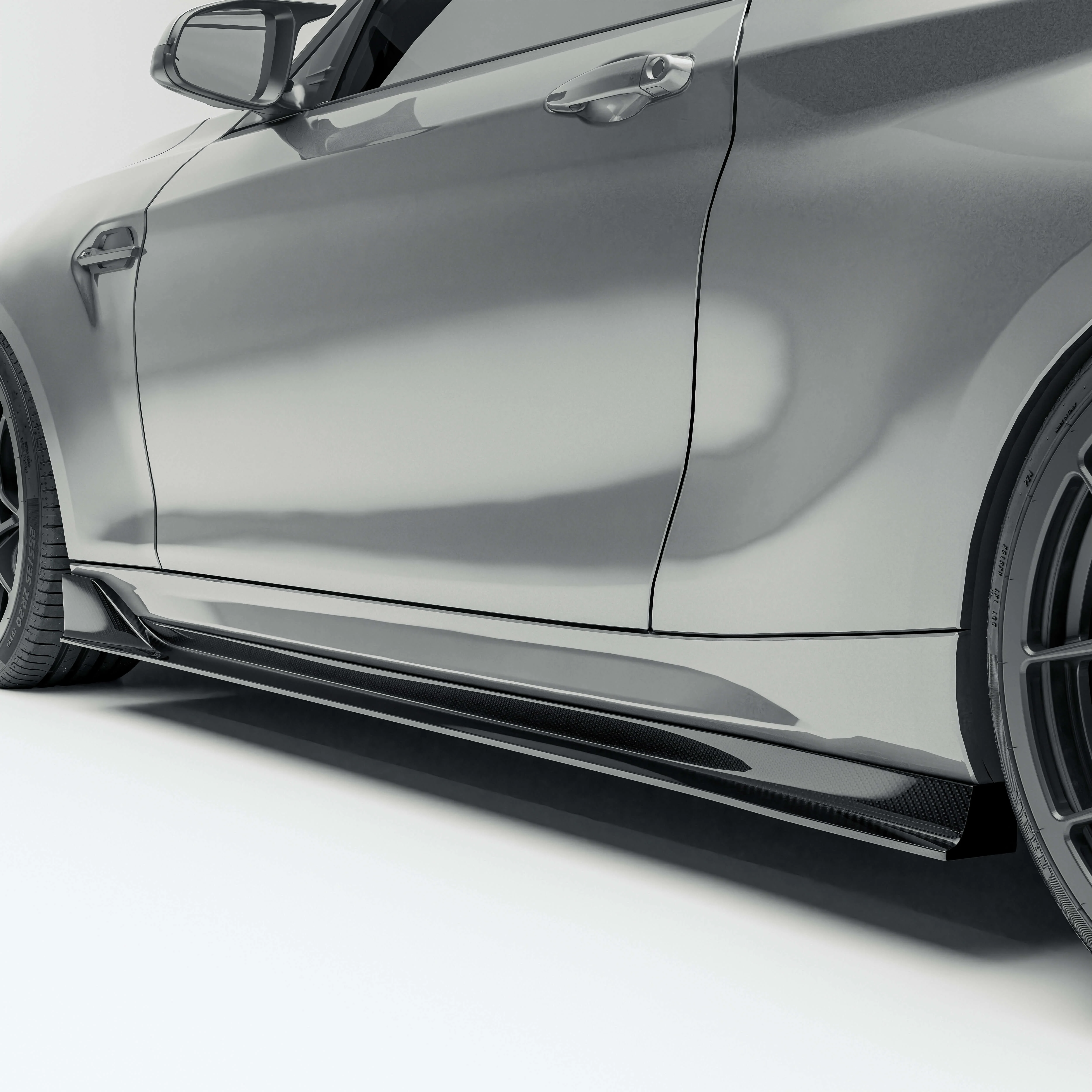 Carbon Fiber Side Skirts for BMW M2 Competition F87 thumbnail 2