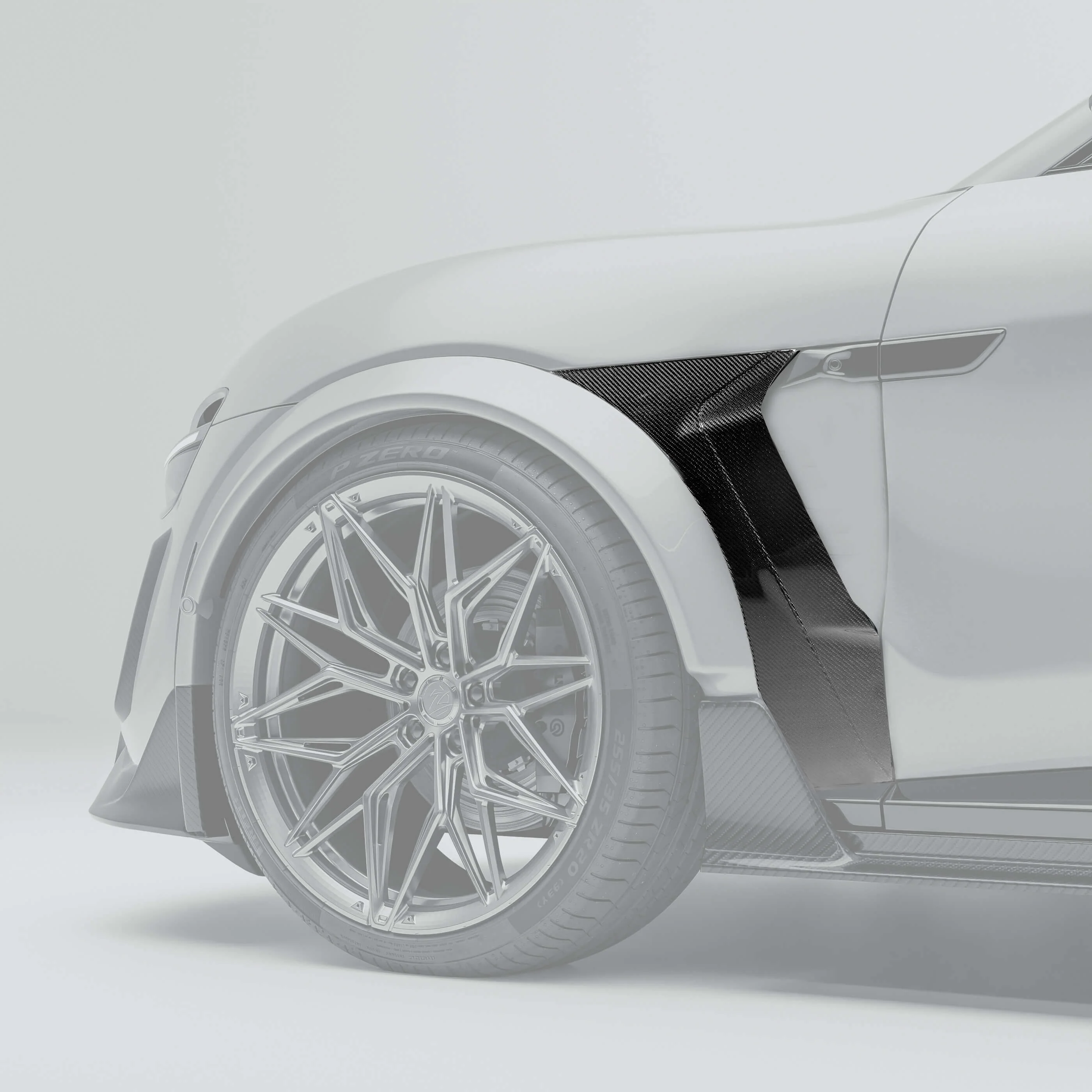 Carbon Fiber Side Fenders for Xiaomi YU7 - Image 1