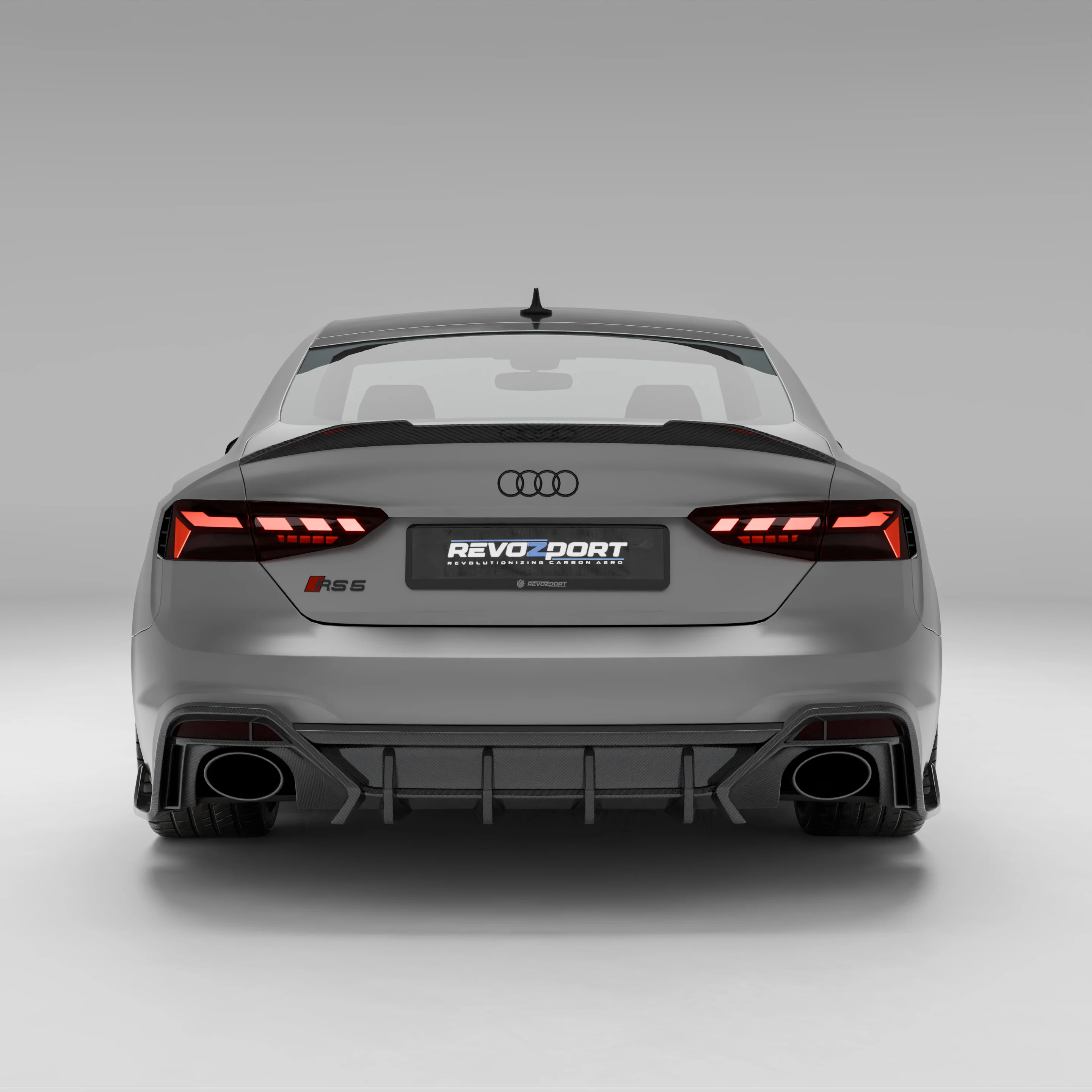 Carbon Fiber Rear Diffuser for Audi RS5 B9.5 Sportback thumbnail 9