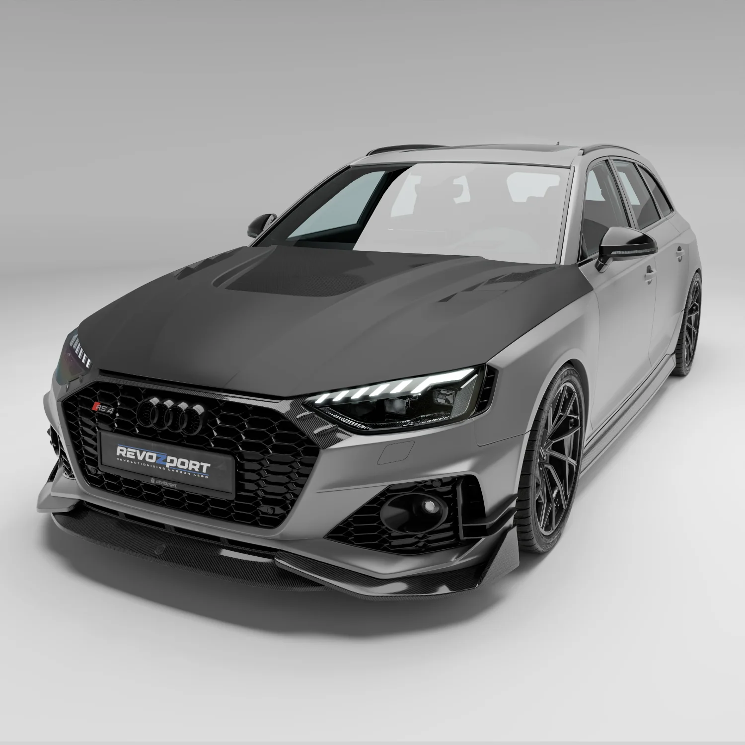 Карбоновий капот для Audi RS4 B9.5 Avant thumbnail 9