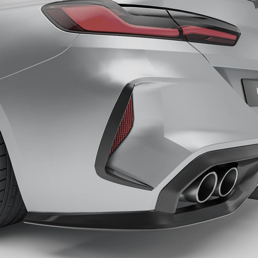 Карбонові канарди заднього бампера для BMW F93 M8 thumbnail 2
