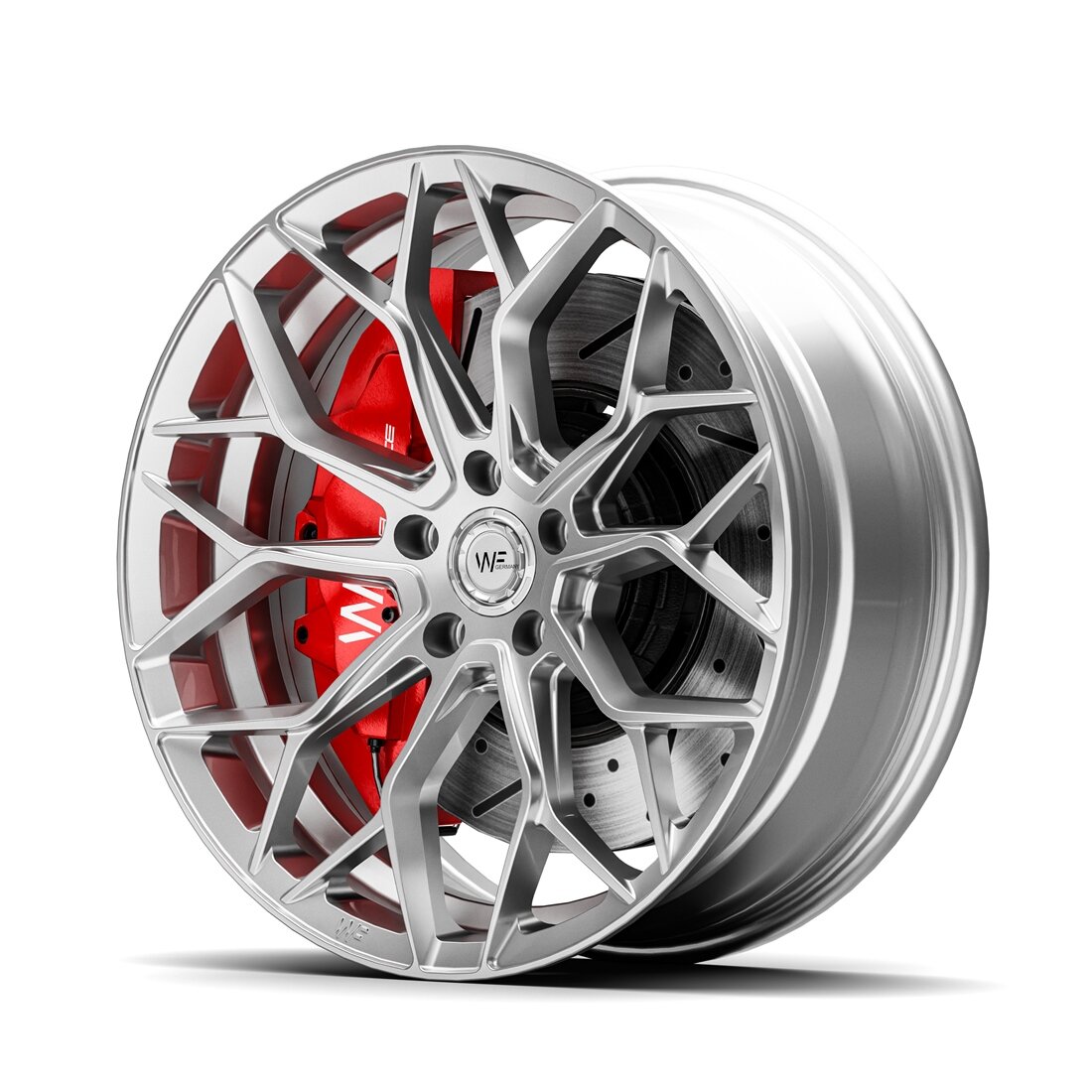 Диск WheelForce SL.1-FF | 19x8.5 ET45 5/114.3 | Frozen Silver - Image 1