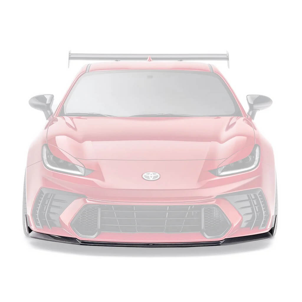 ADRO A18A10-1202 Накладка на передній бампер ADRO, карбон для TOYOTA GR86 / SUBARU BRZ 2022-