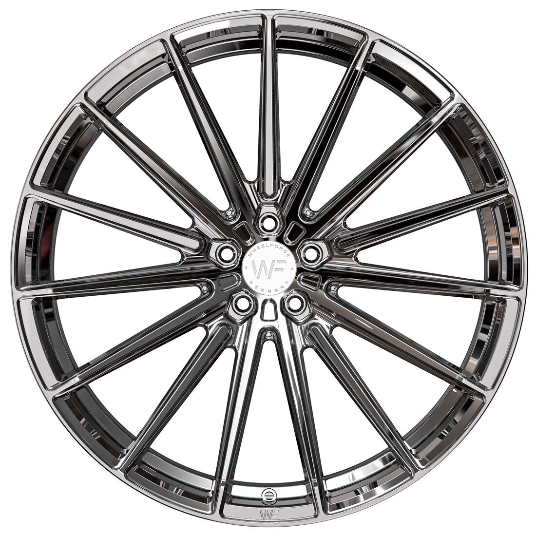 Диск WheelForce XRSM-FF | 23x11 ET13 5/112 | Rhodium thumbnail 2