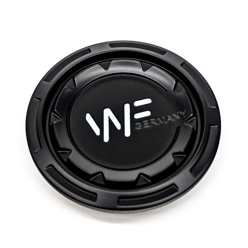 WheelForce Luxury Forged Center Caps — DEEP BLACK