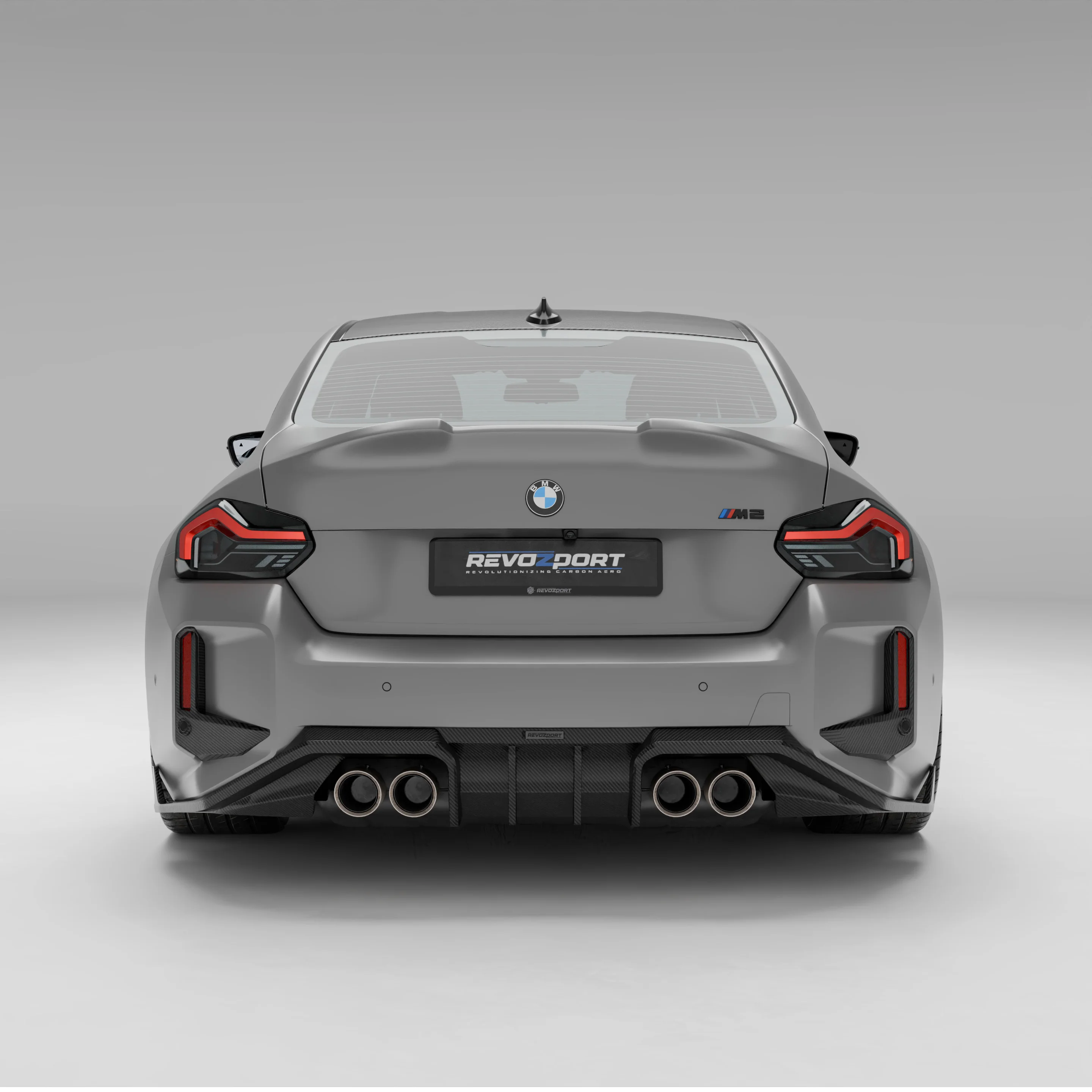 Карбоновий задній дифузор для BMW G87 M2 thumbnail 9