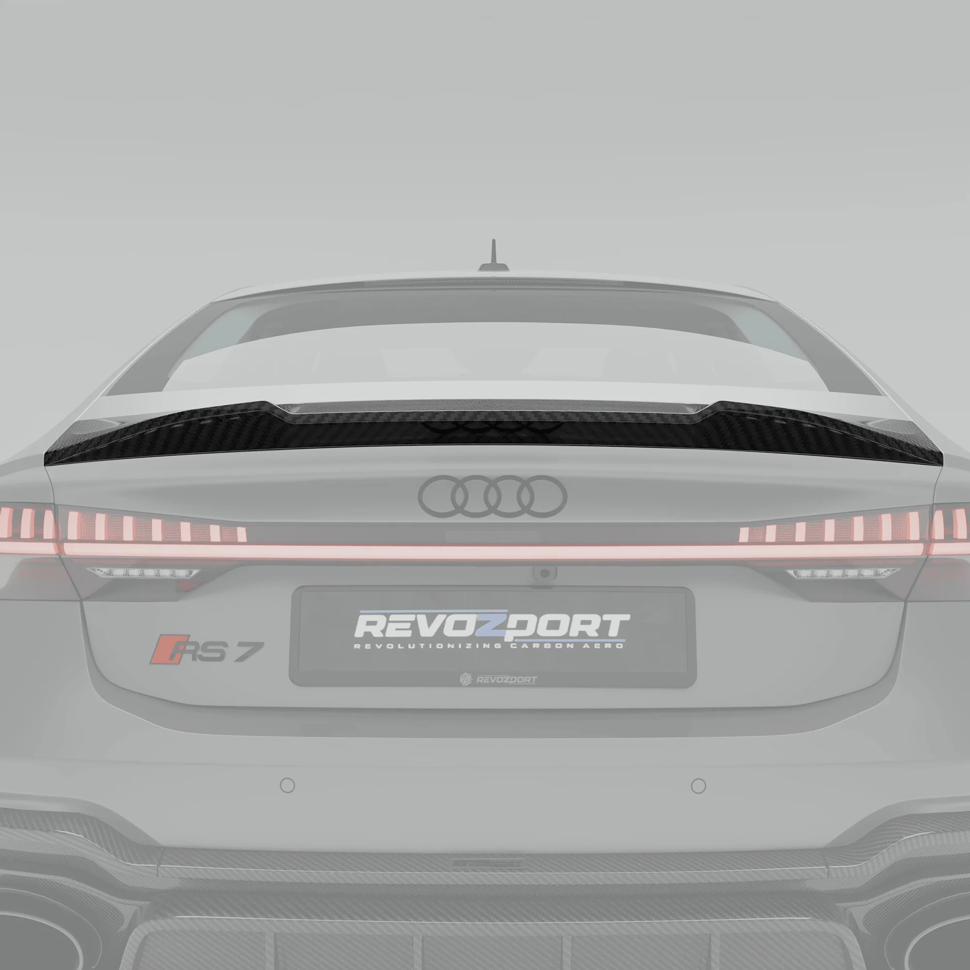 Carbon Fiber Rear Spoiler for Audi RS7 C8 - Image 1