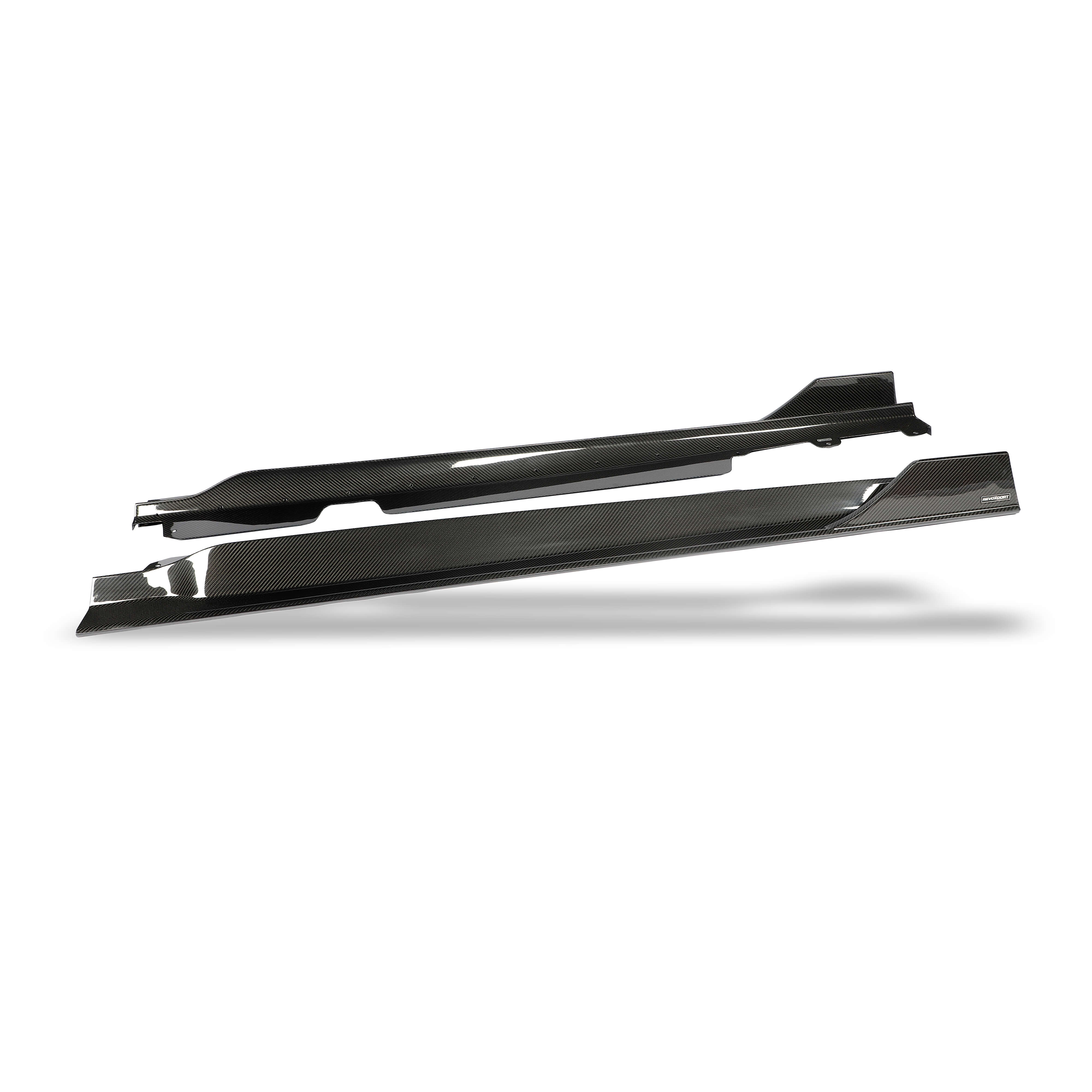 Carbon Fiber Side Skirts for Chevrolet Corvette C6 ZR1 thumbnail 3