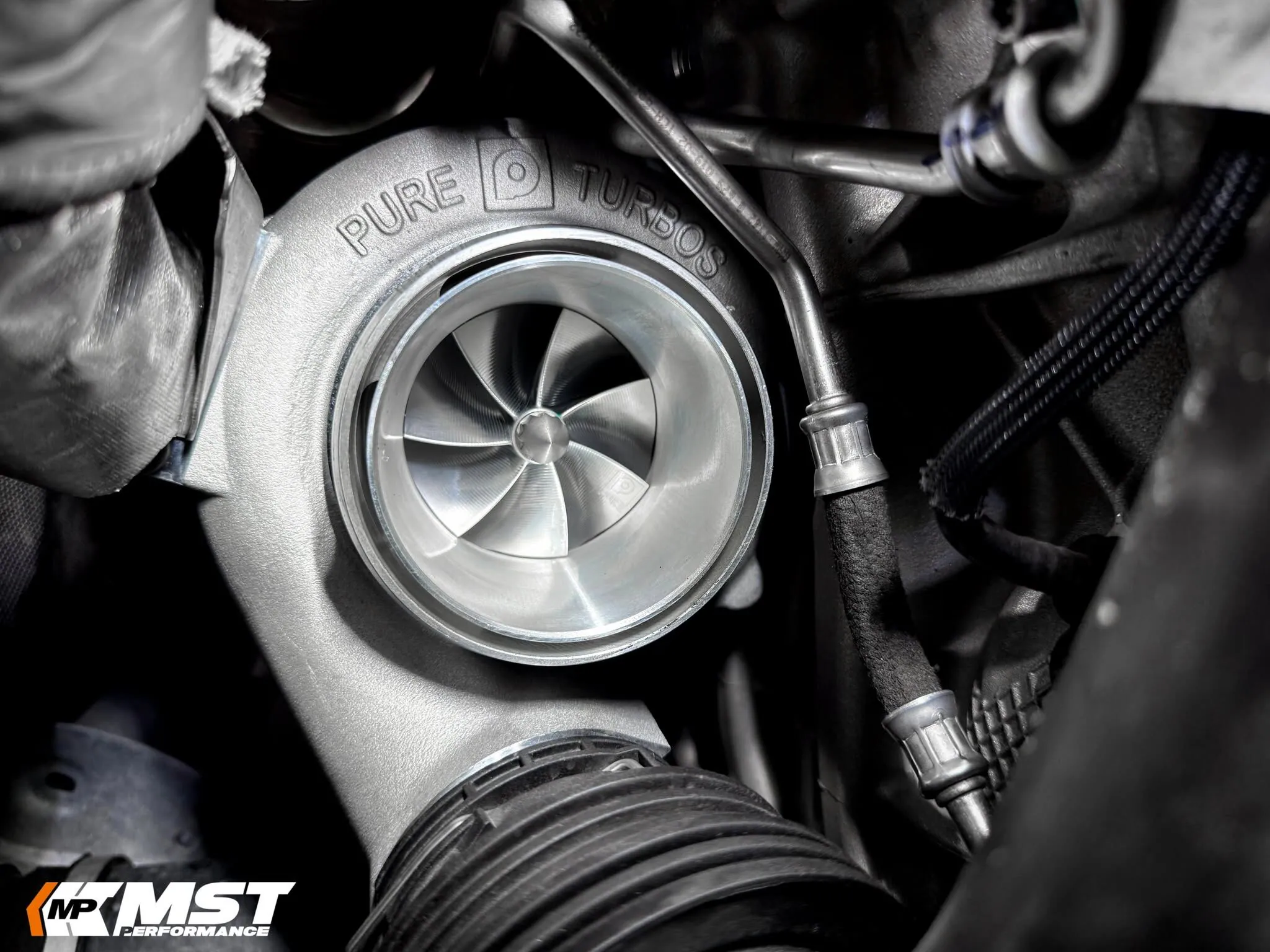 MST BMW B58 Gen2 3.0 G series Cold Air Intake + Inlet (*Only for Pure 900 turbo) (BW-B5813) thumbnail 7