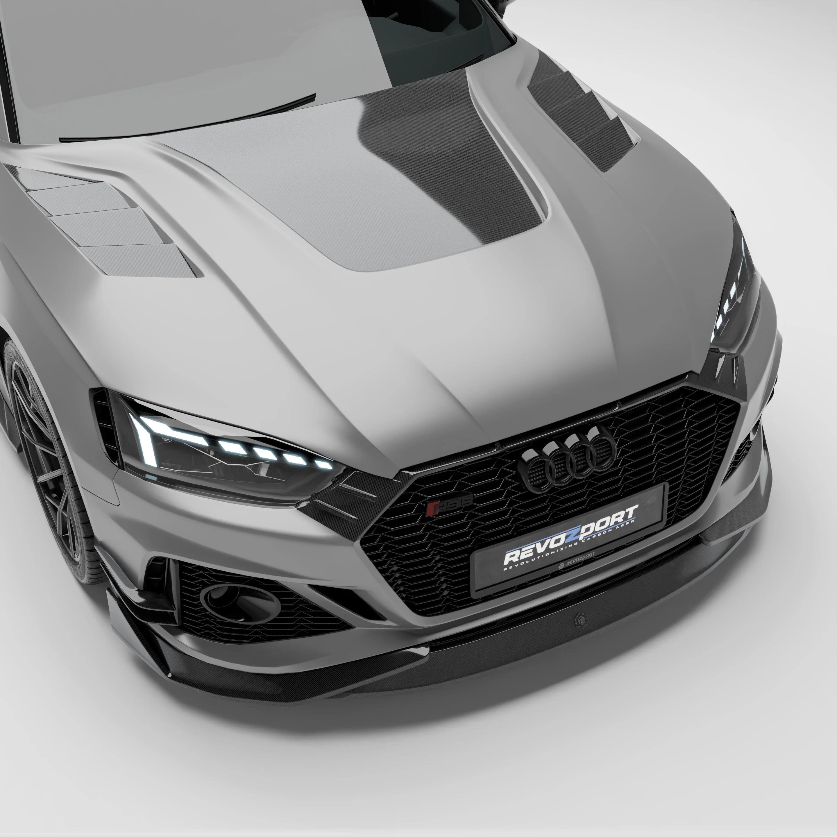 Карбоновий капот для Audi RS5 B9.5 Sportback thumbnail 3