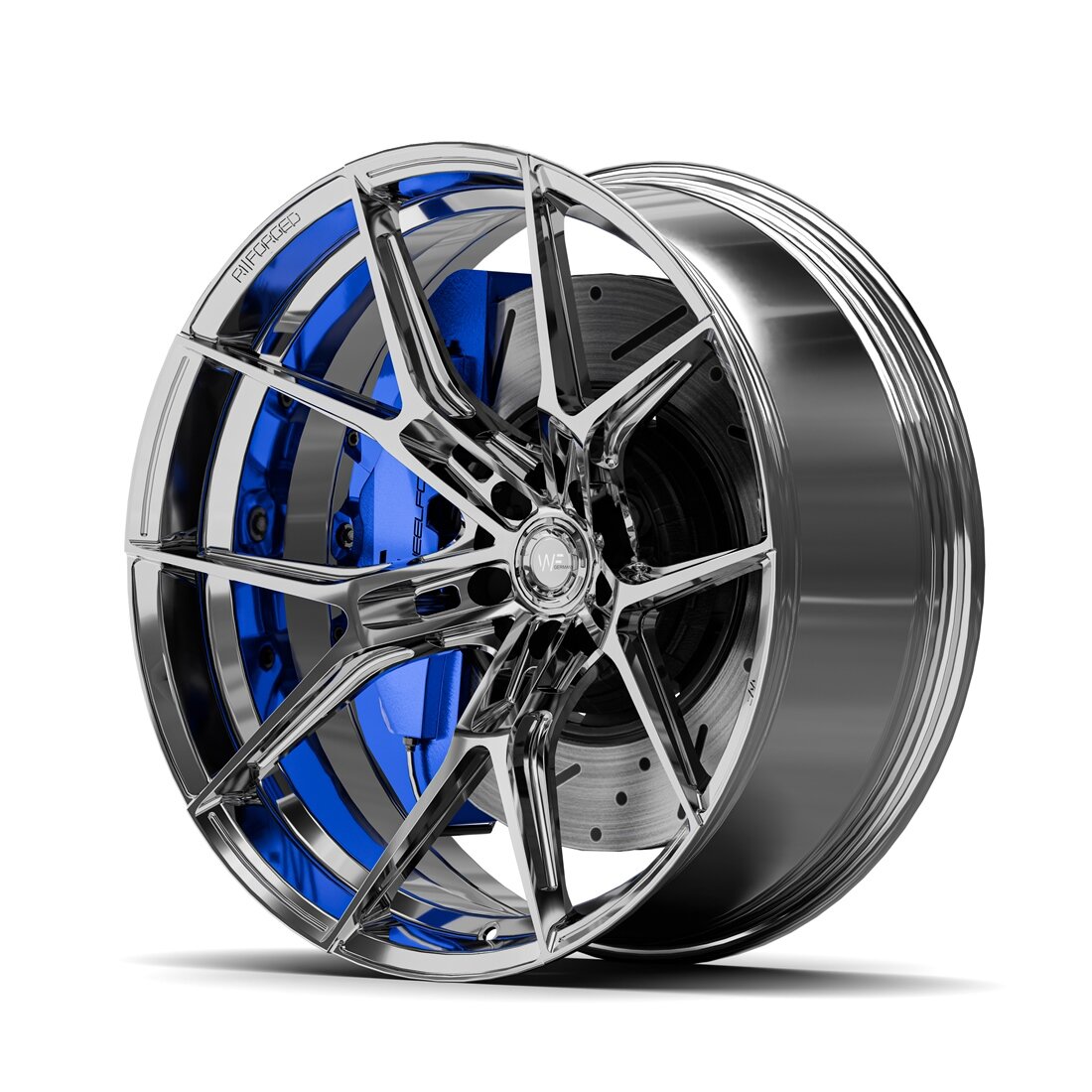 WheelForce R.1-FG | 19x9.0 ET44 5/112 | Rhodium FC RS3 8V/TTRS Edition