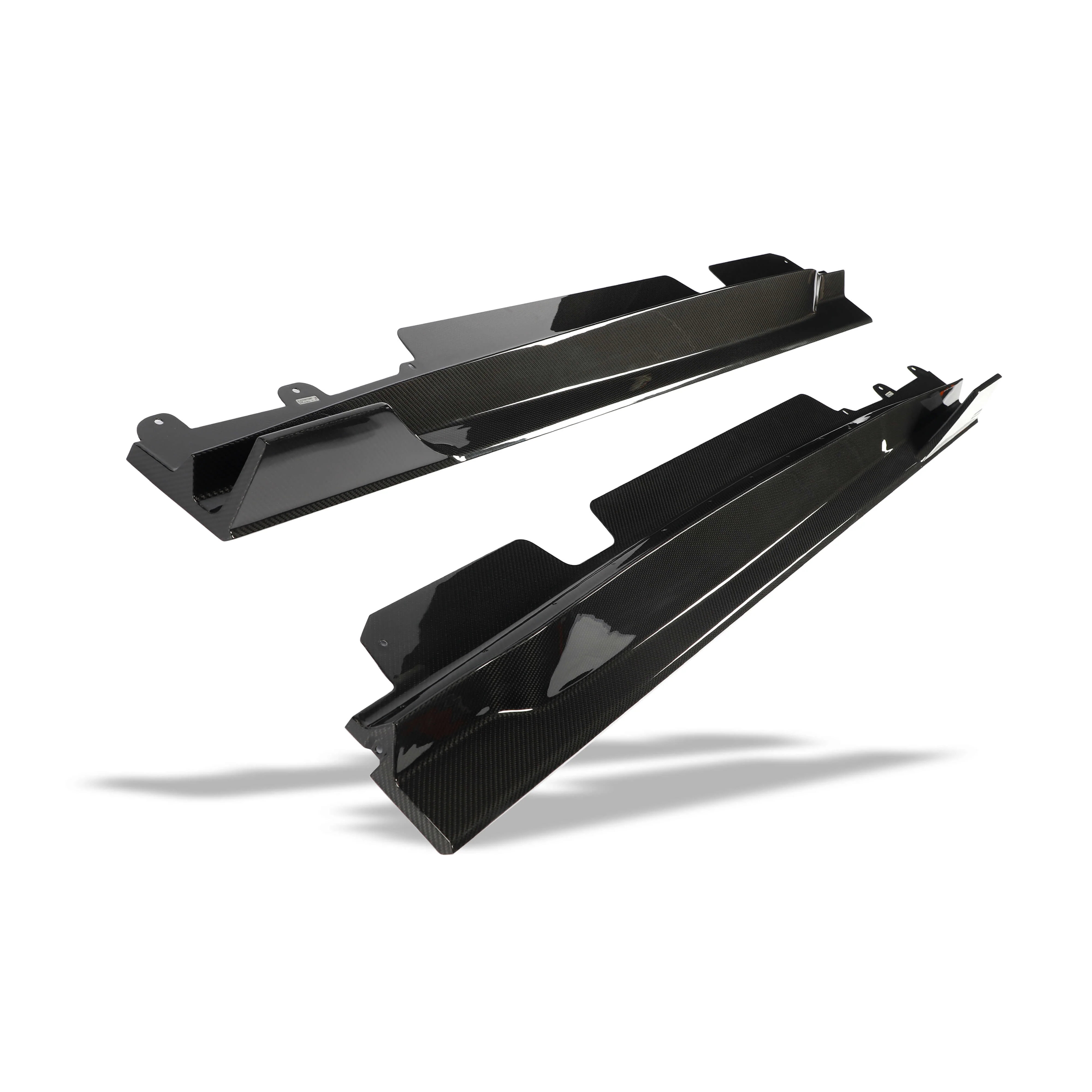 Carbon Fiber Side Skirts for Chevrolet Corvette C6 ZR1 thumbnail 5