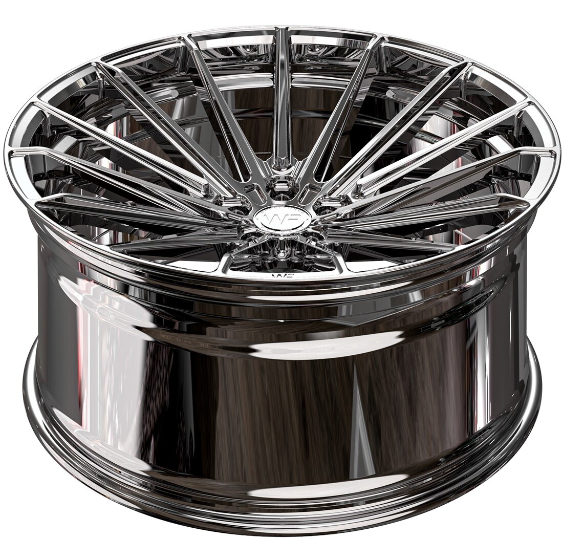 Диск WheelForce XRSM-FF | 23x11 ET13 5/112 | Rhodium thumbnail 3
