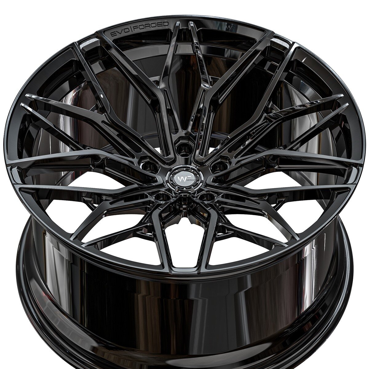 WheelForce XHE.EVO -FORGED | 23x11 ETX 5/130 | Piano Black thumbnail 3