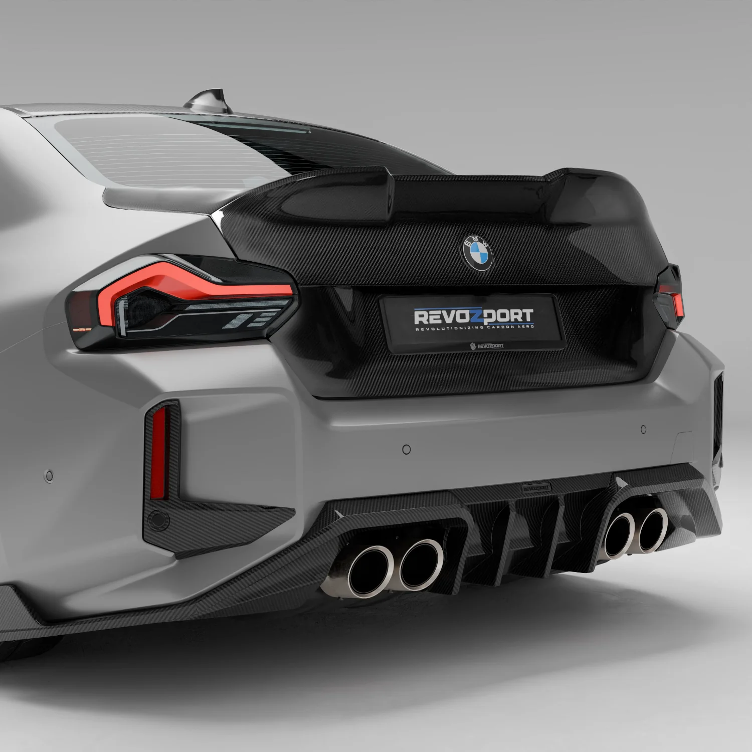 Карбонова кришка багажника для BMW G87 M2 thumbnail 2