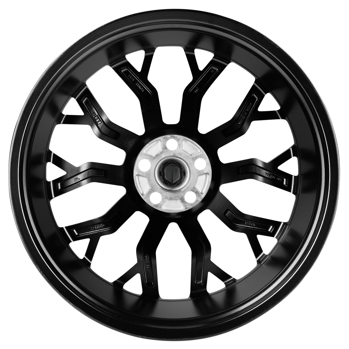 Литий диск Urban UC4 20" Satin Black для Volkswagen Transporter T6.1 - передня вісь - ET42 thumbnail 6