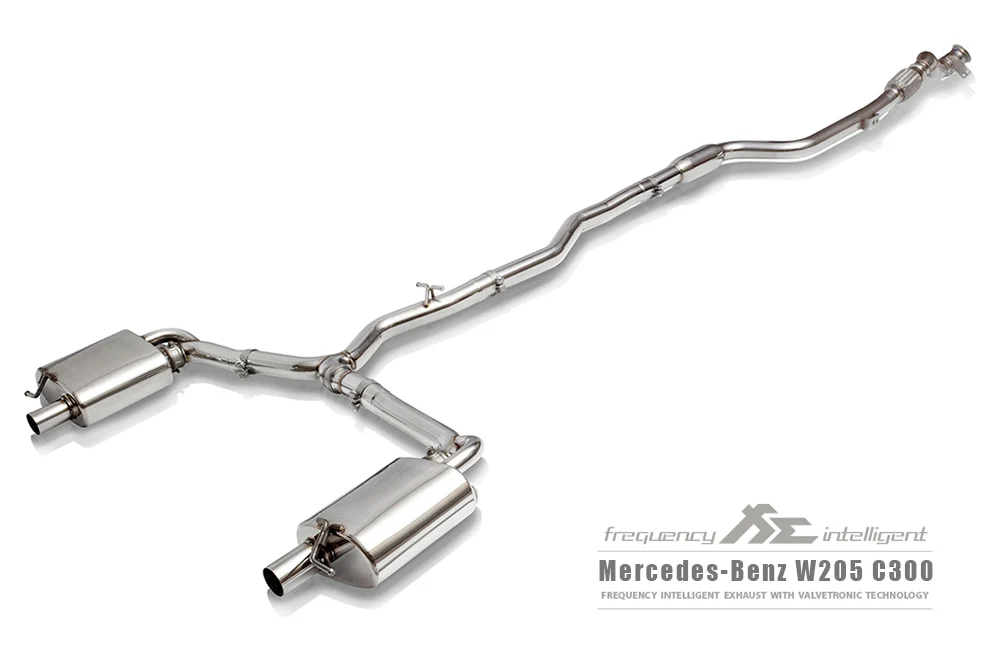 Fi EXHAUST Valvetronic Exhaust System for Mercedes-Benz C200 W205 / Mercedes-Benz C250 W205 / Mercedes-Benz C300 W205