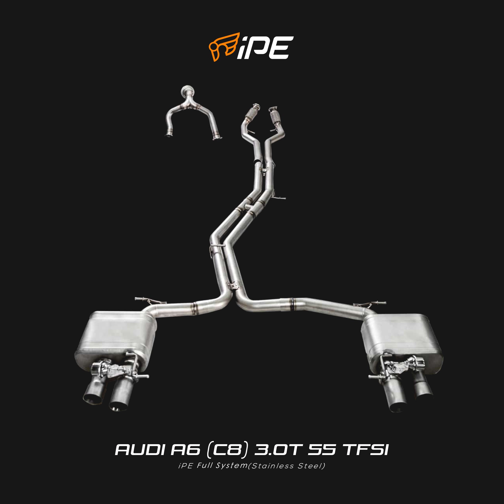 Audi A6 (C8) 3.0T 55 TFSI Exhaust System