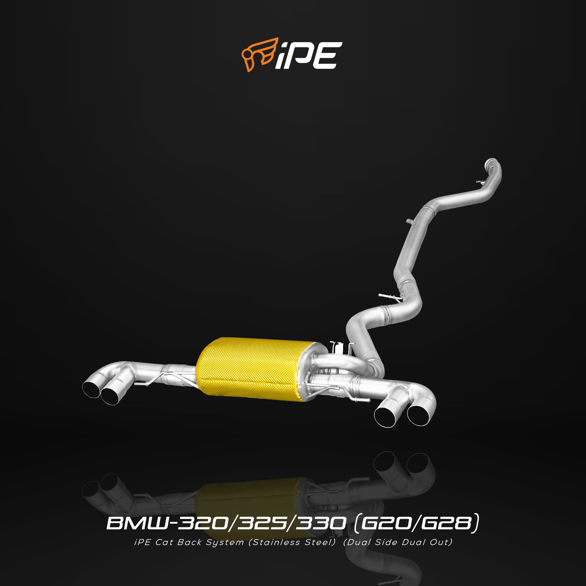 BMW 320i / 325i / 330i (G20) Exhaust System