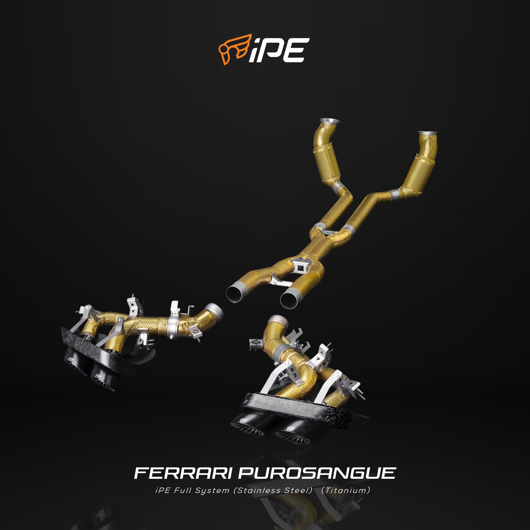 Ferrari Purosangue (Titanium) Exhaust System