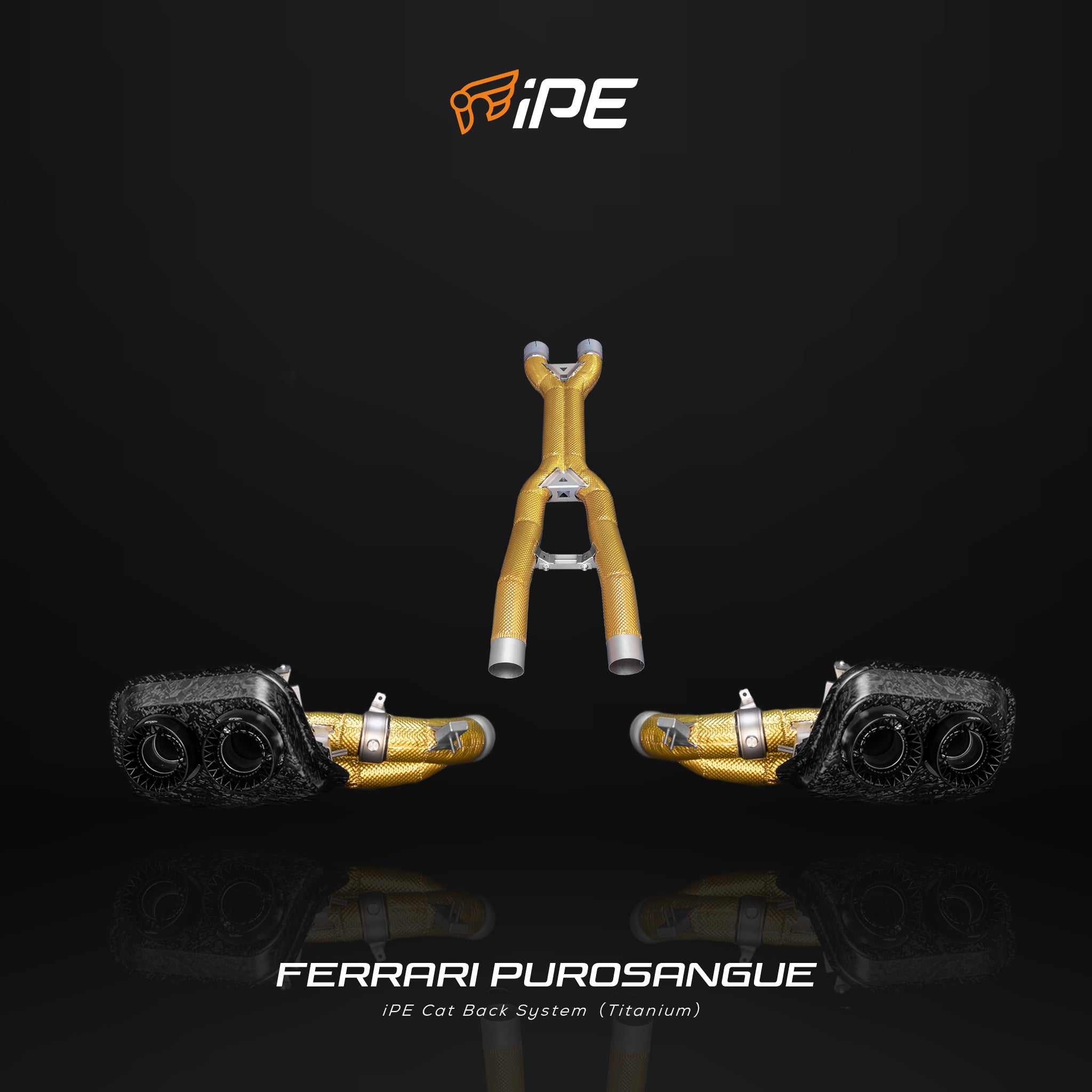Ferrari Purosangue (Titanium) Exhaust System