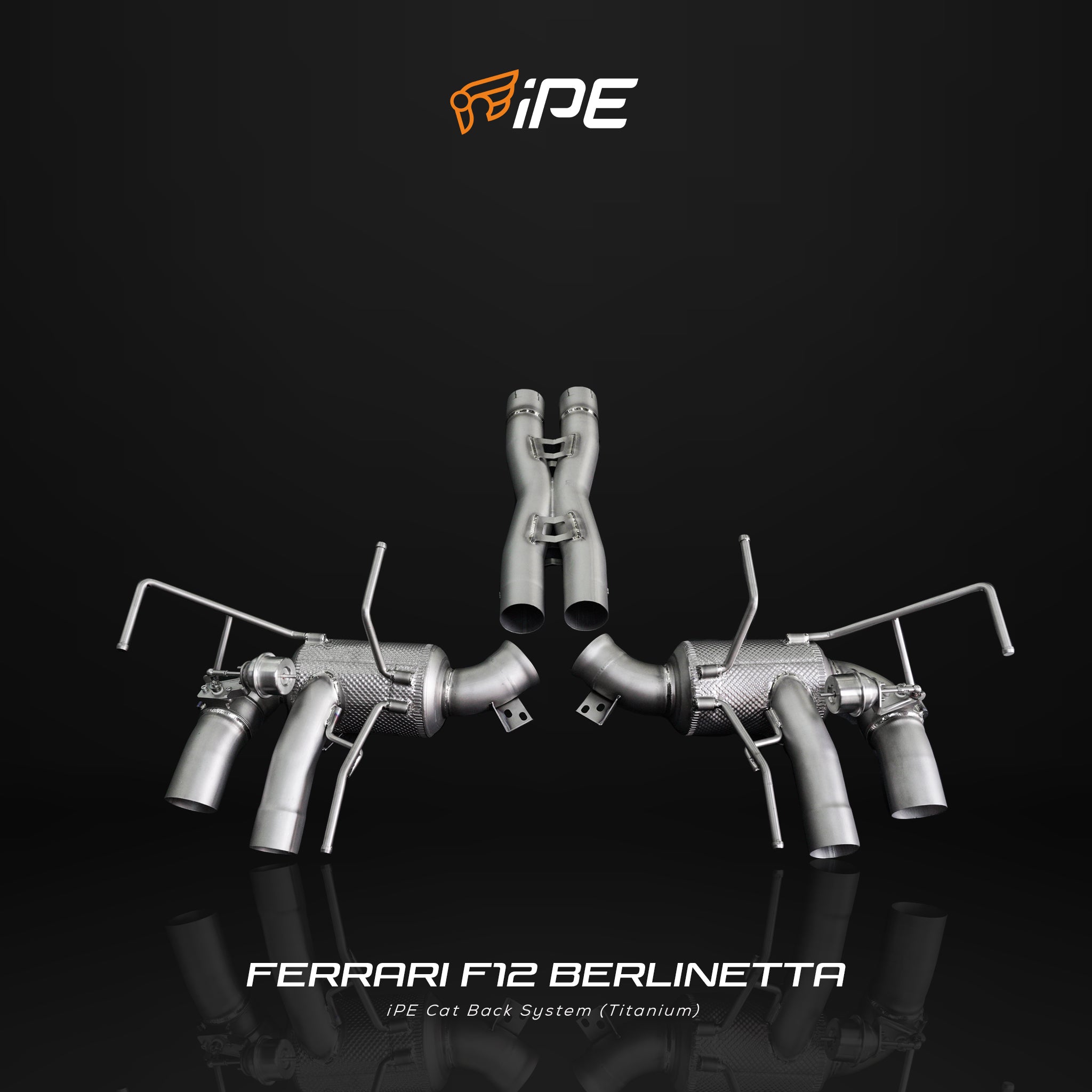 Ferrari F12 Berlinetta (Titanium) Exhaust System