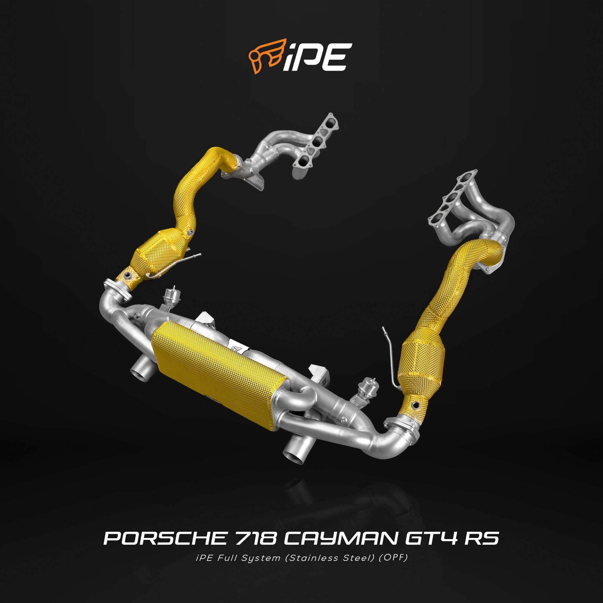 Вихлопна система Porsche 718 Cayman GT4 RS