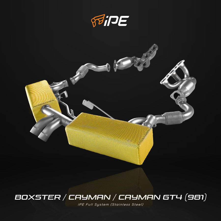 Porsche Boxster / Cayman / Cayman GT4 (981) Exhaust System
