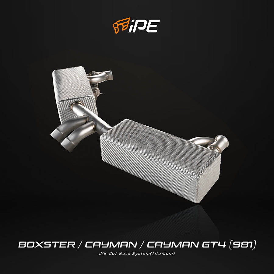 Porsche Boxster / Cayman / Cayman GT4 (981) (Titanium) Exhaust System