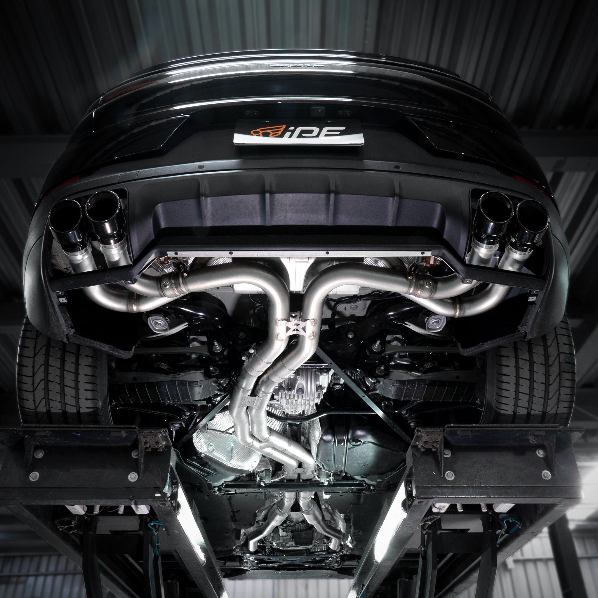 Вихлопна система Porsche Cayenne S 2.9T / Cayenne Coupe 2.9T (E3)