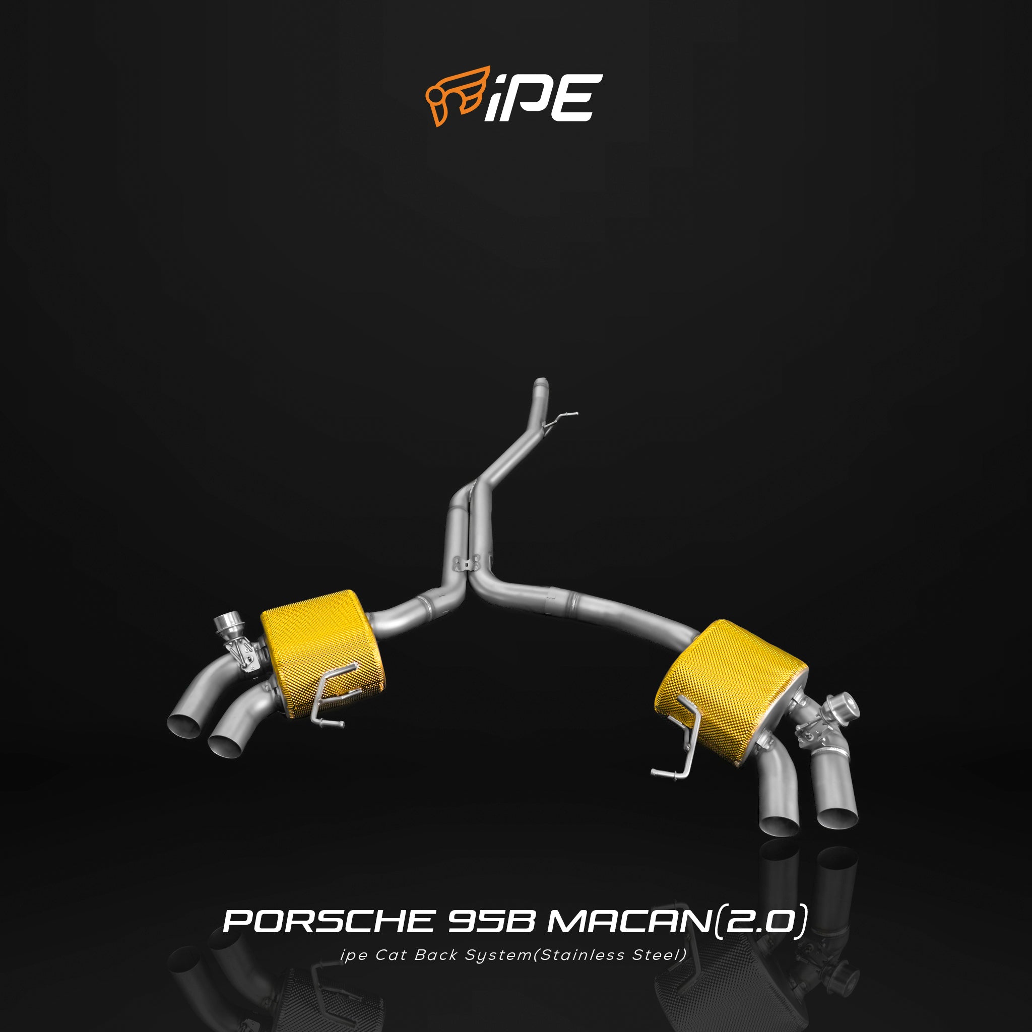 Вихлопна система Porsche Macan 2.0T (95B.2)