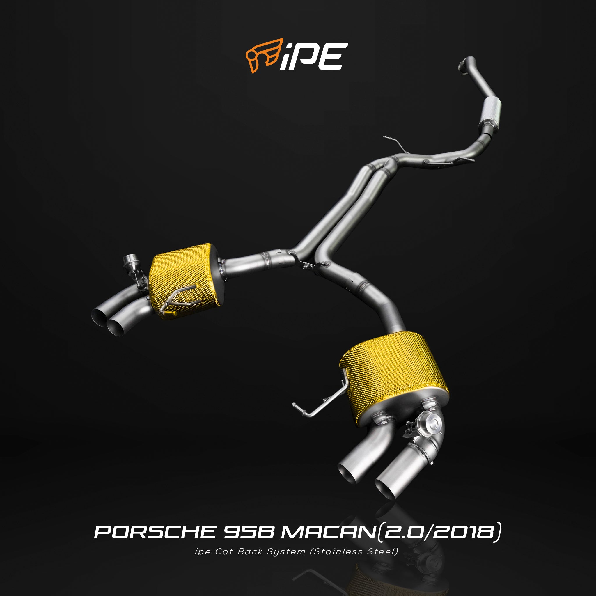 Вихлопна система Porsche Macan 2.0T (95B.1)