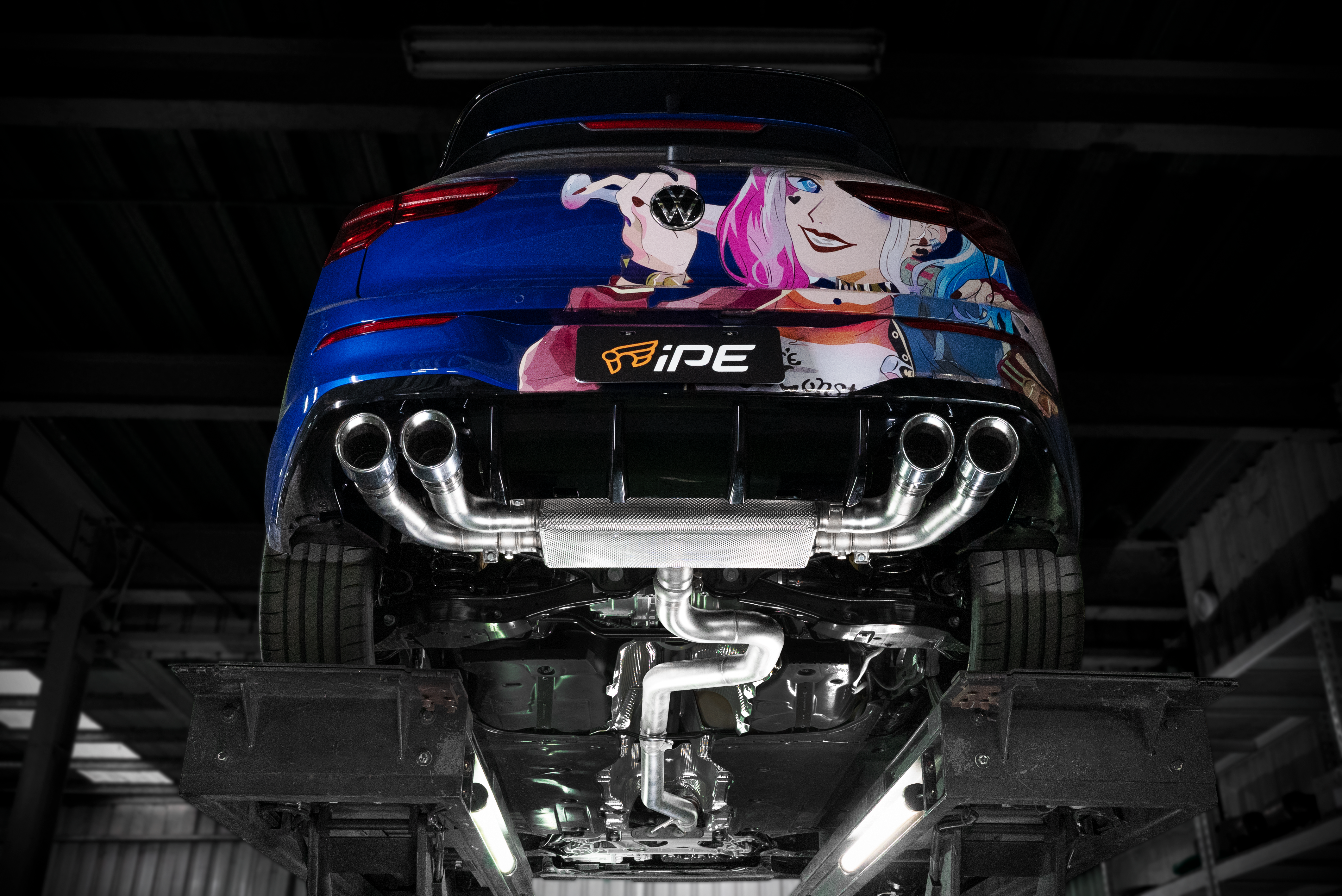 Вихлопна система Volkswagen Golf R (Mk8)