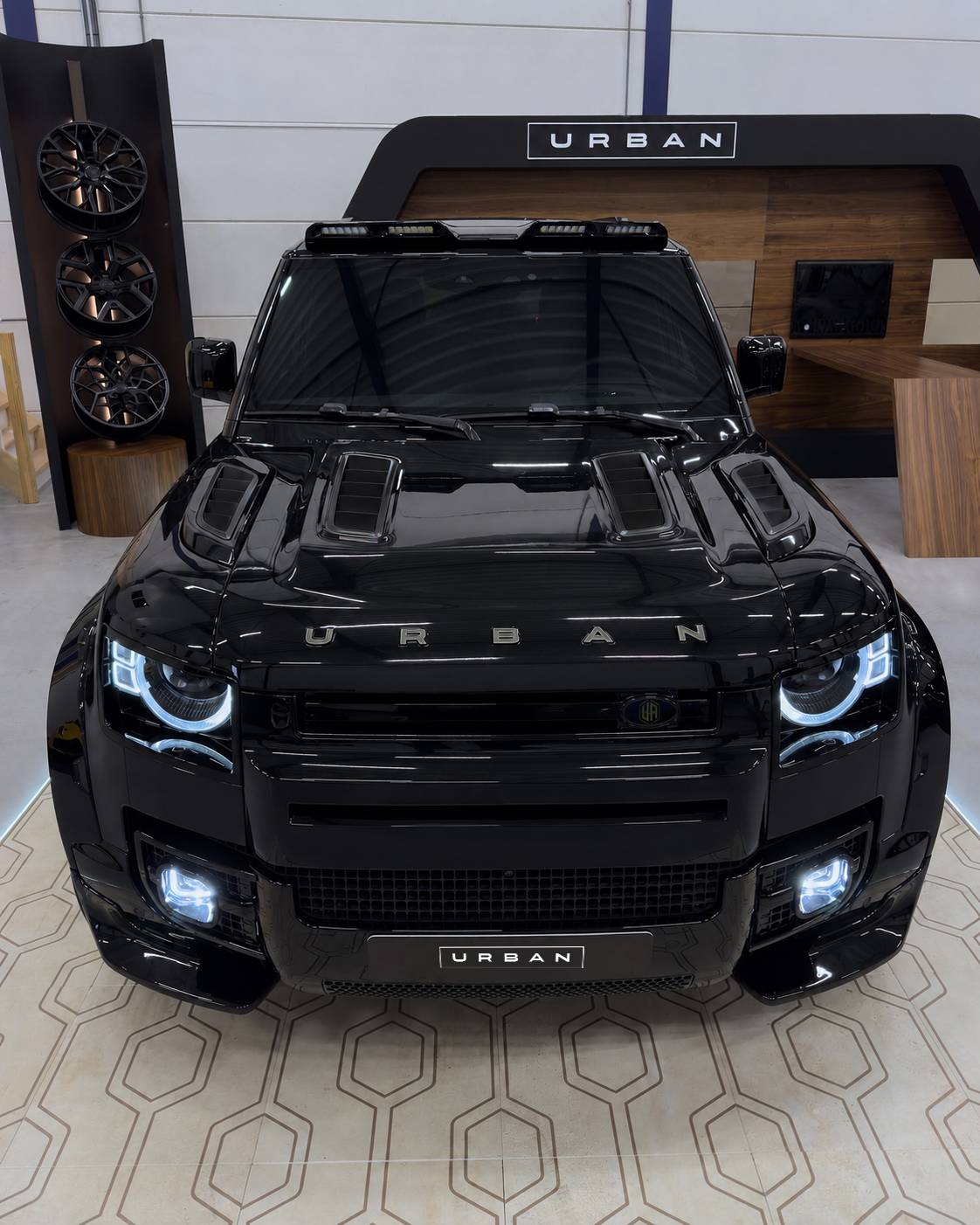 Urban XRS Vented Non Visual Carbon Fibre Bonnet for Defender L663 90/110/130 thumbnail 2