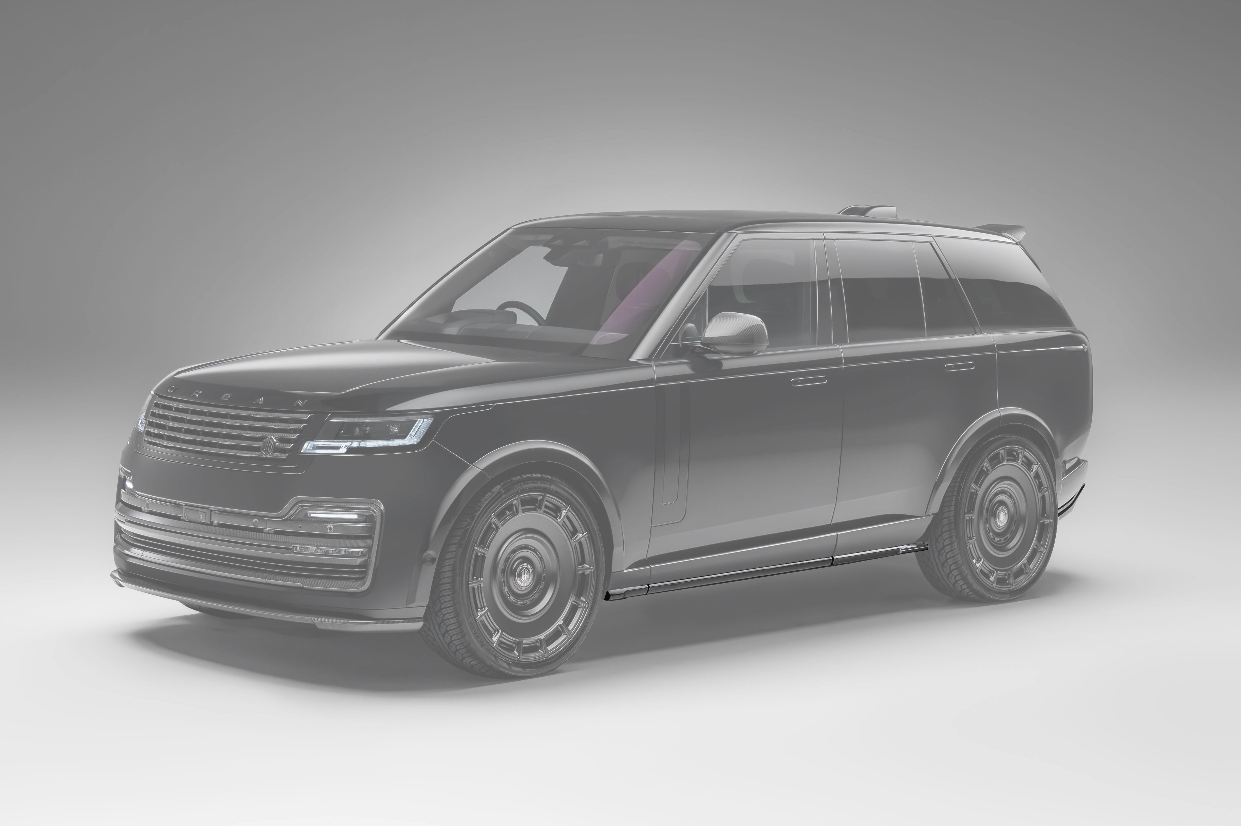 Комплект нижніх бокових накладок Urban Visual Carbon Fibre для Range Rover L460 SWB - Image 1