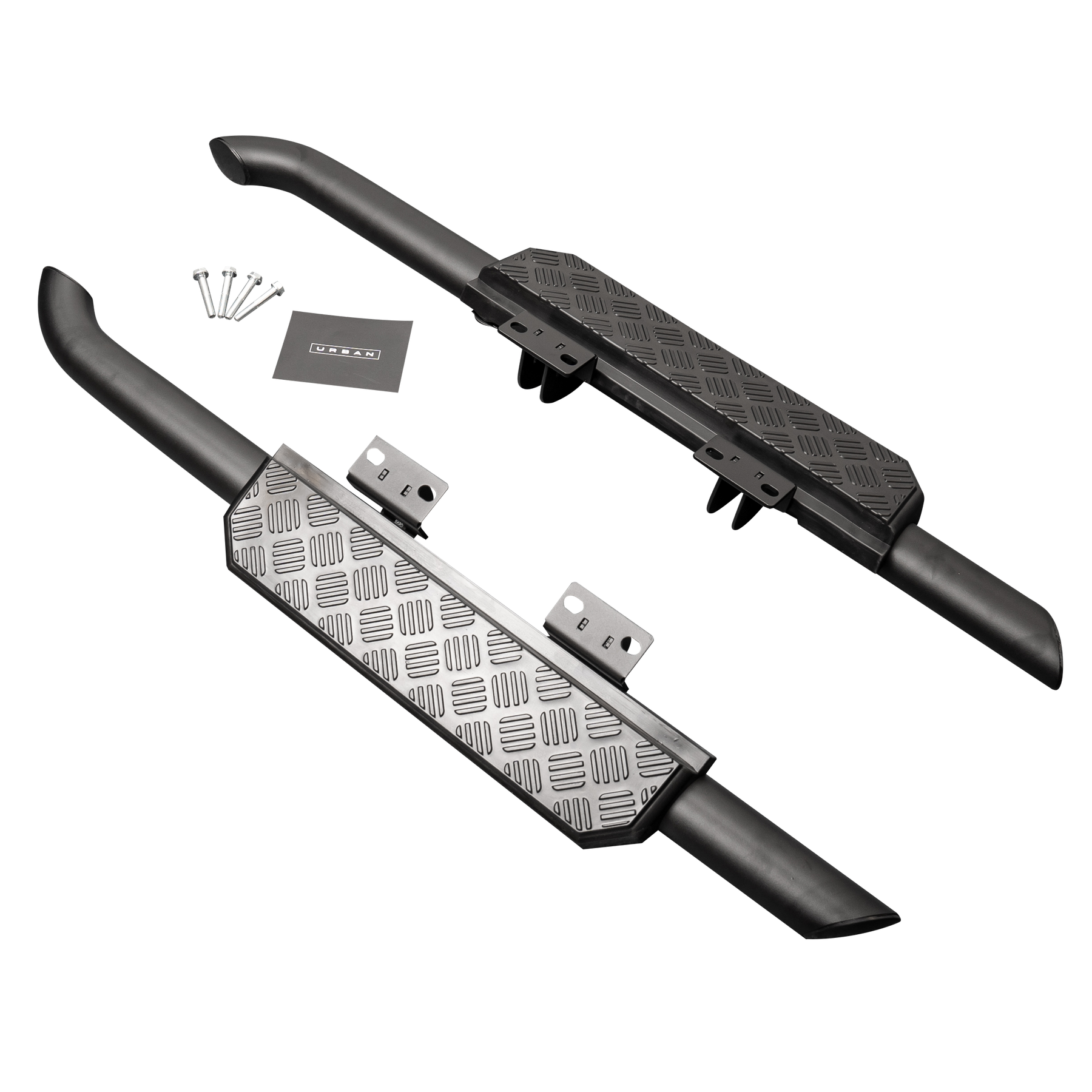 Urban Chequer Finish Side Steps for Defender L663 90 thumbnail 3