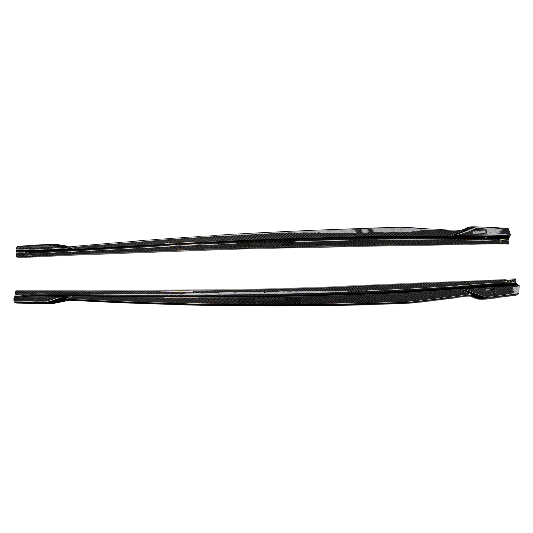 Audi RS4 B9 / B9.5 Visual Carbon Fibre Lower Side Sills with URBAN Branding - B9.5 generation - Image 1
