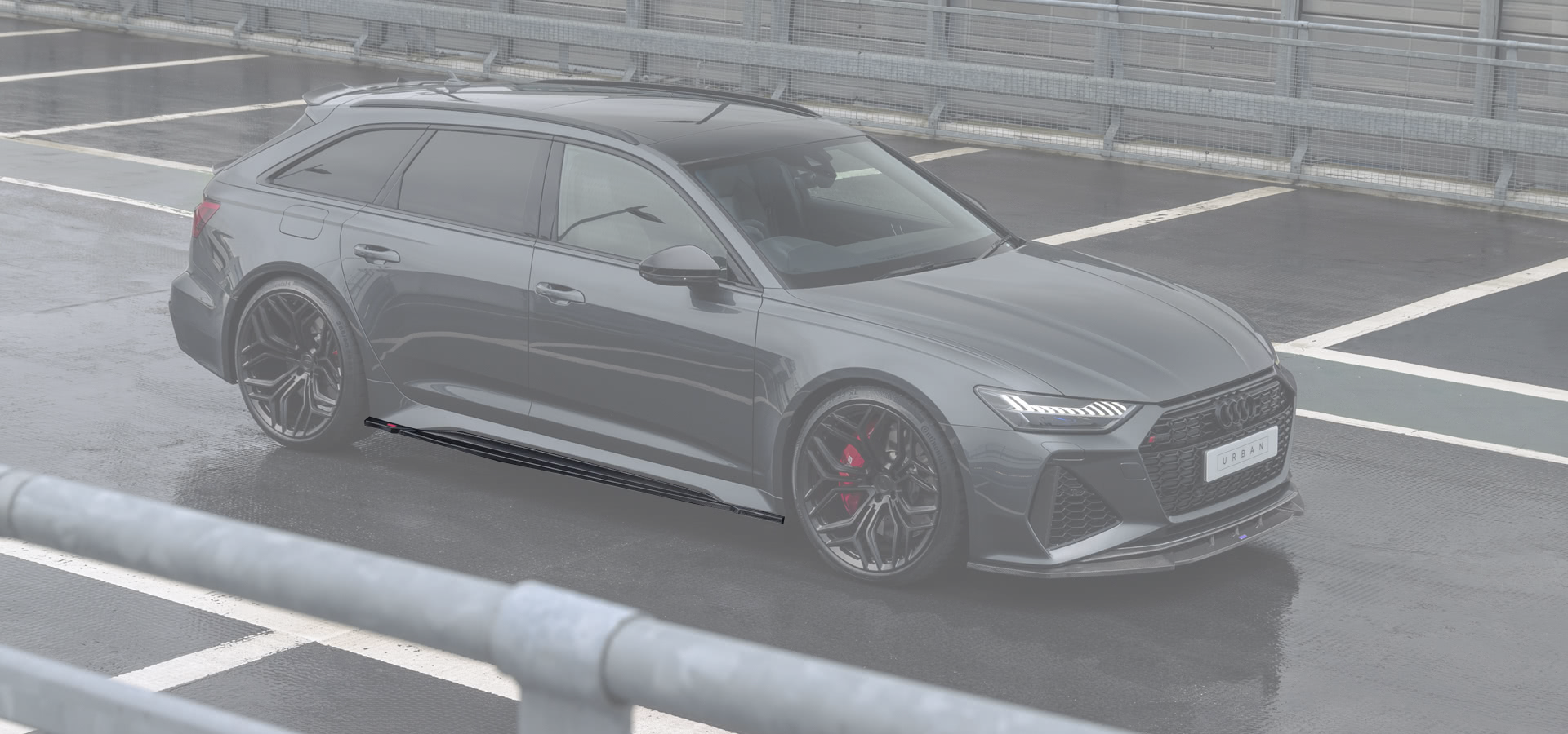 Карбонові нижні пороги Urban для Audi RS6 C8 / RS7 C8 - Image 1