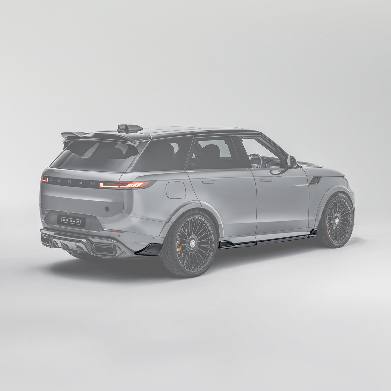 Карбоновий комплект нижніх порогів і канардів для Range Rover Sport L461 SV thumbnail 3
