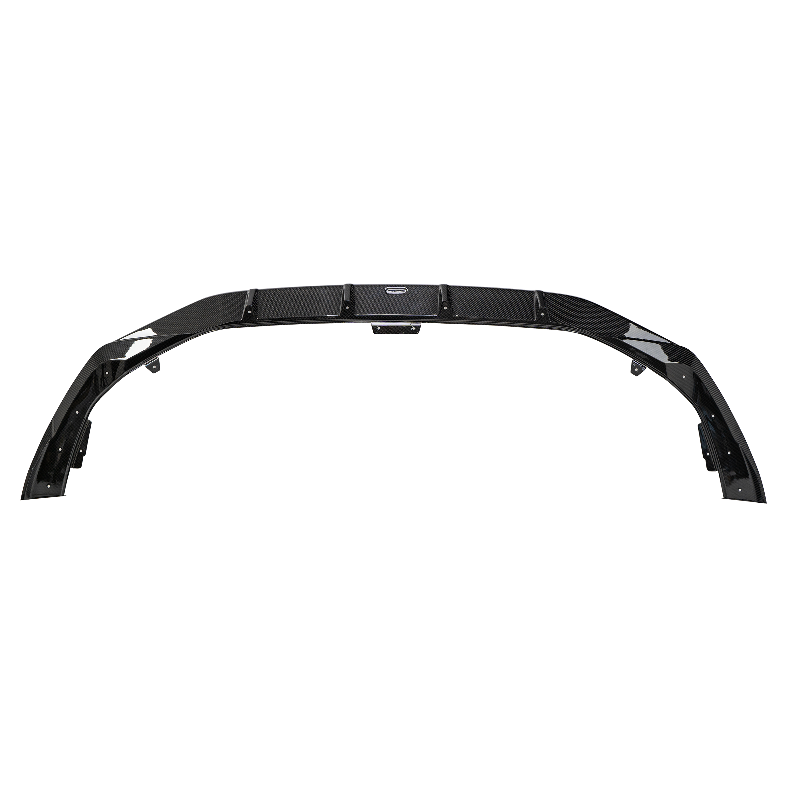 Audi RS3 8Y Hatchback / Saloon Visual Carbon Fibre Front Splitter with URBAN Emblem - Image 1