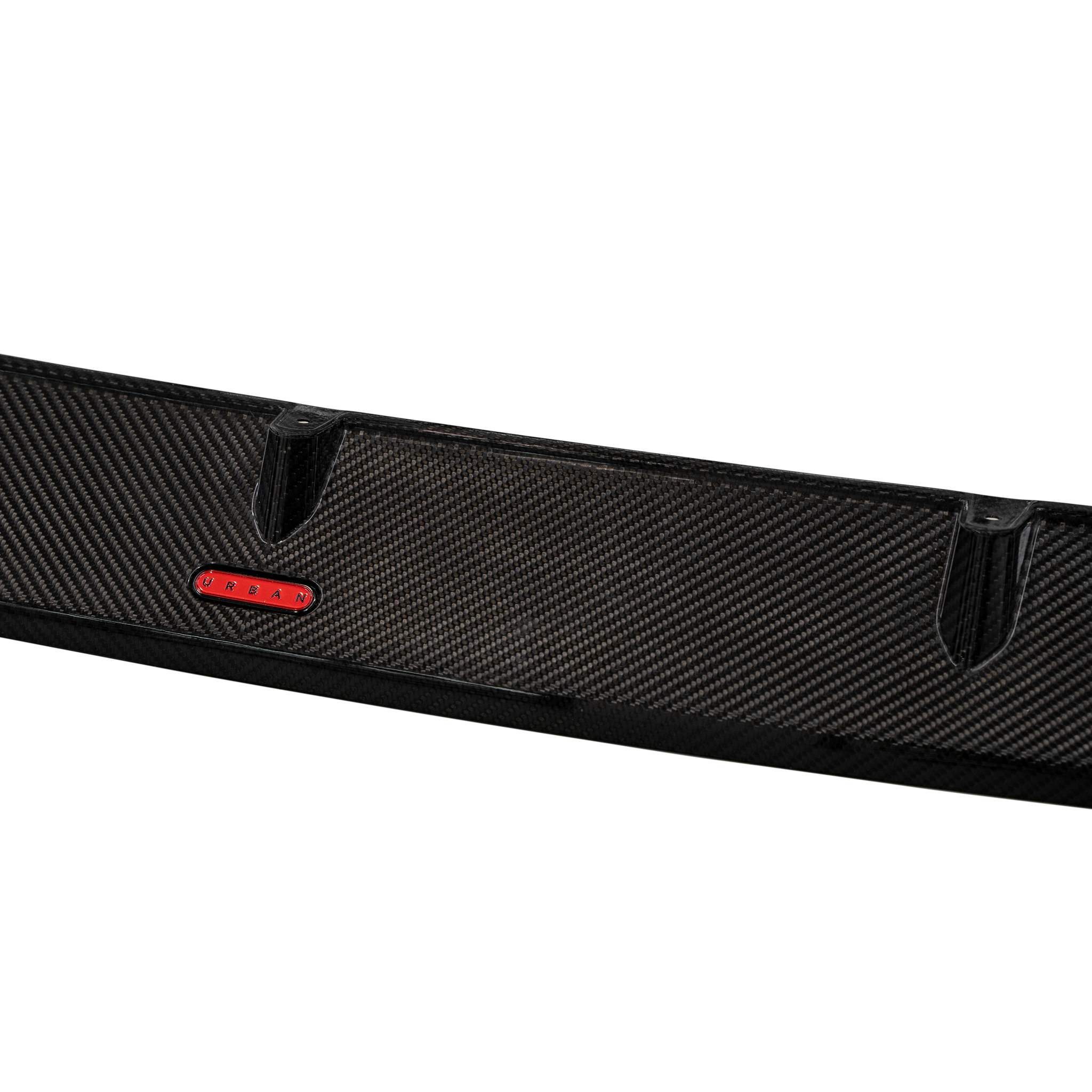 Audi RS4 B9 Visual Carbon Fibre Front Splitter with URBAN Branding - B9 generation thumbnail 3