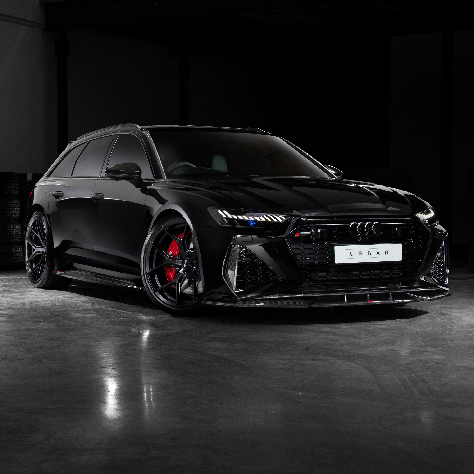 Карбоновий передній сплітер Urban для Audi RS6 C8 / RS7 C8 thumbnail 8