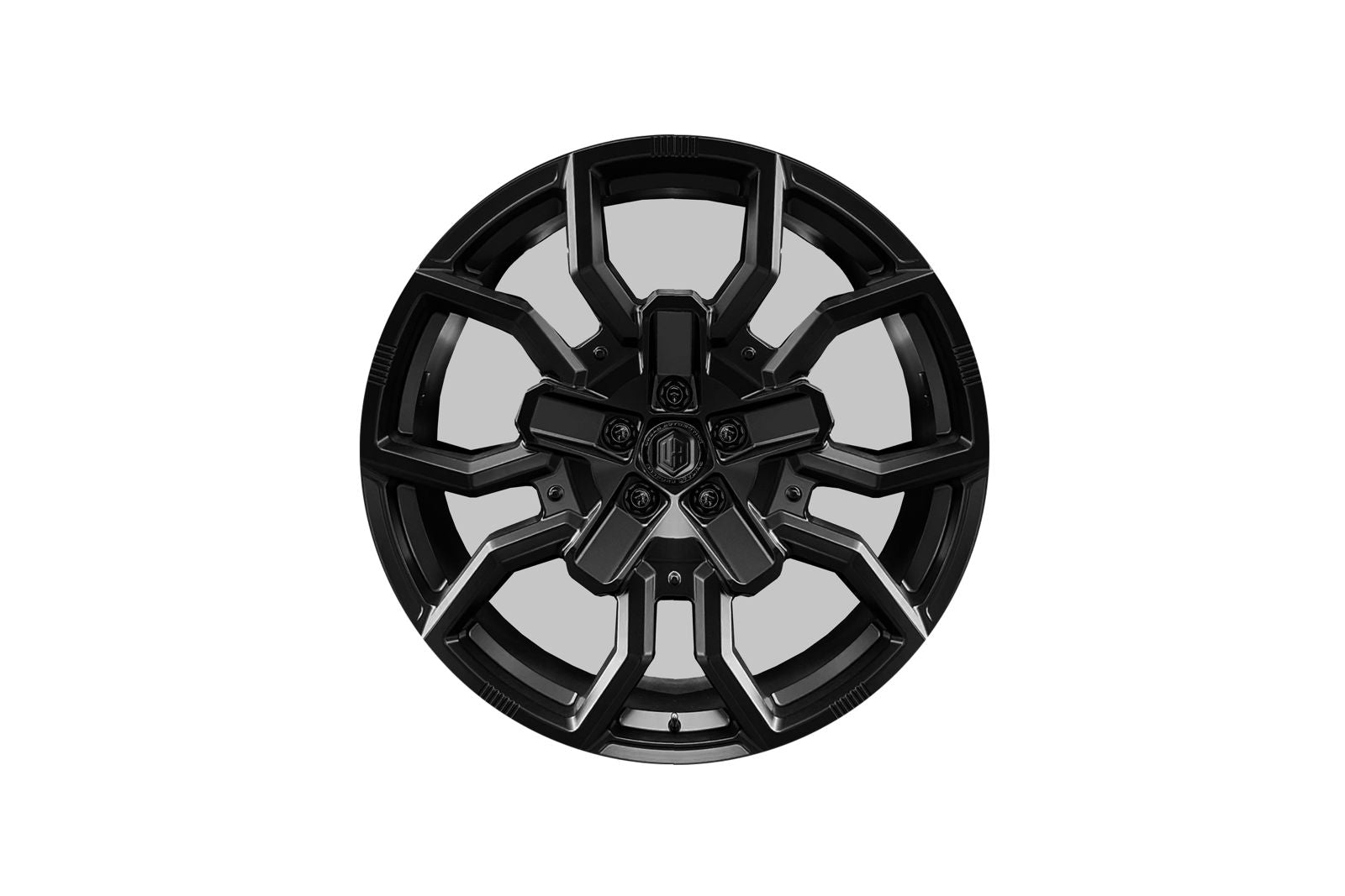 22" WX5 - 5x120 - ET35 - Satin Black - Front (L663) - Image 1